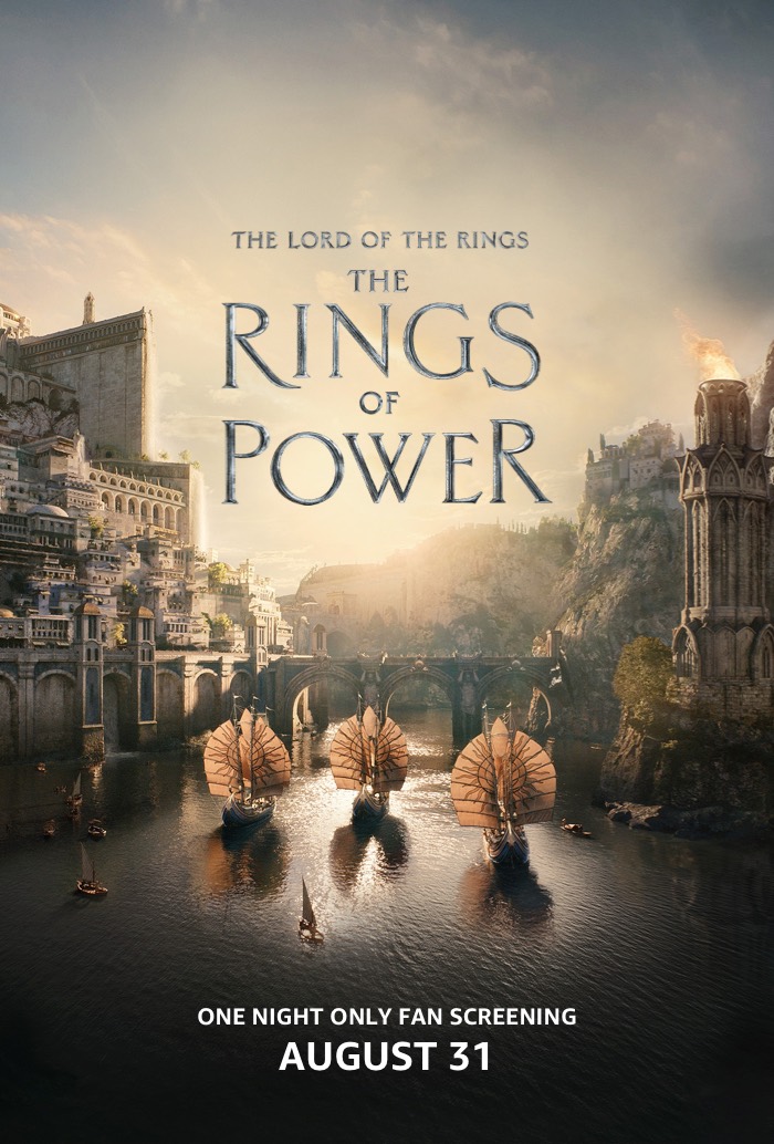 "The Rings of Power" tendrá un estreno en salas de cine