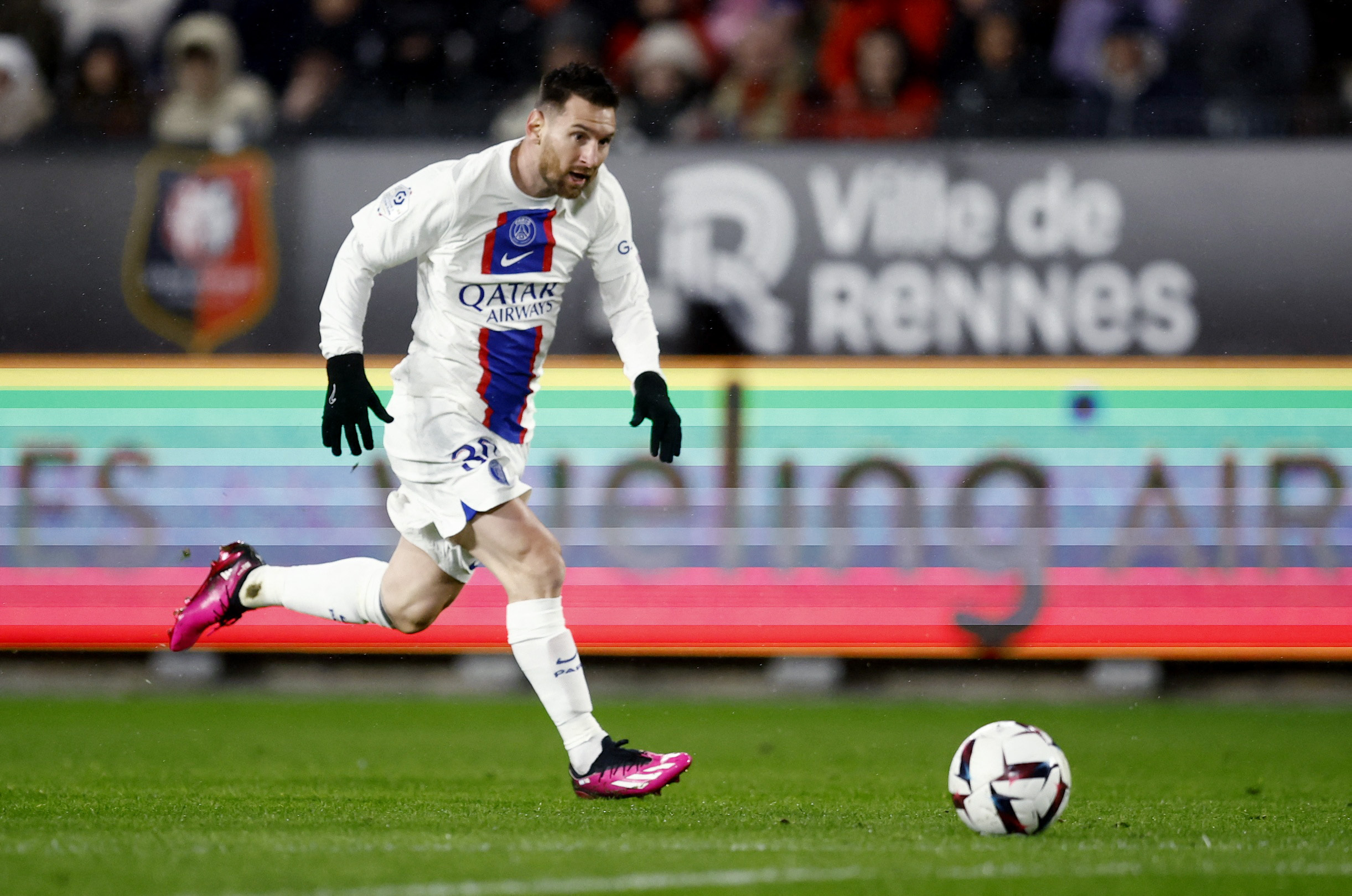 Con presencia de Lionel Messi, el PSG viene de perder ante Rennes en su última presentación en la Ligue 1 (REUTERS/Stephane Mahe)