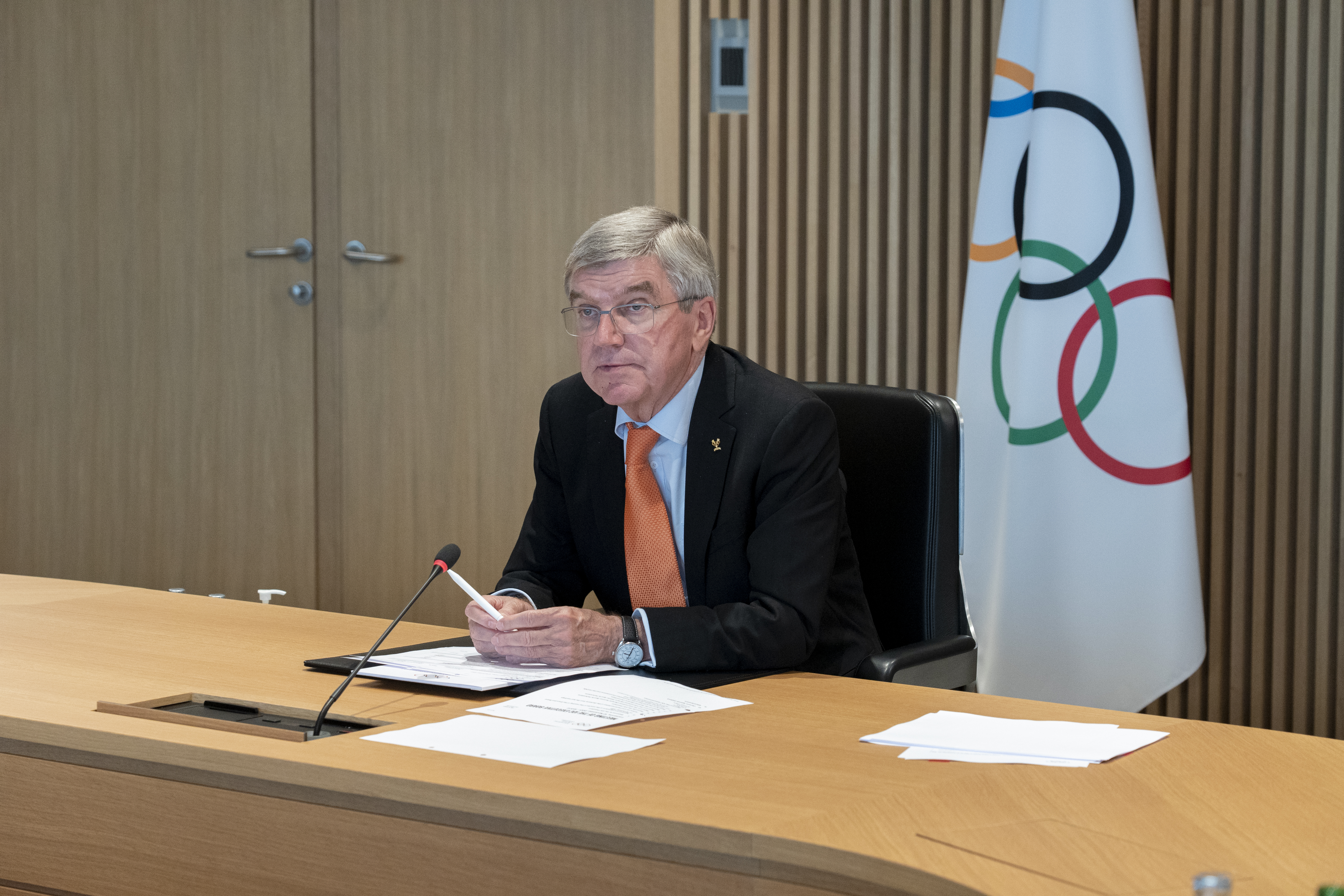Lausanne | SwitzerlandIOC President, Thomas Bach holds an executive board meeting during the commission weekPhotograph by IOC/Greg Martin