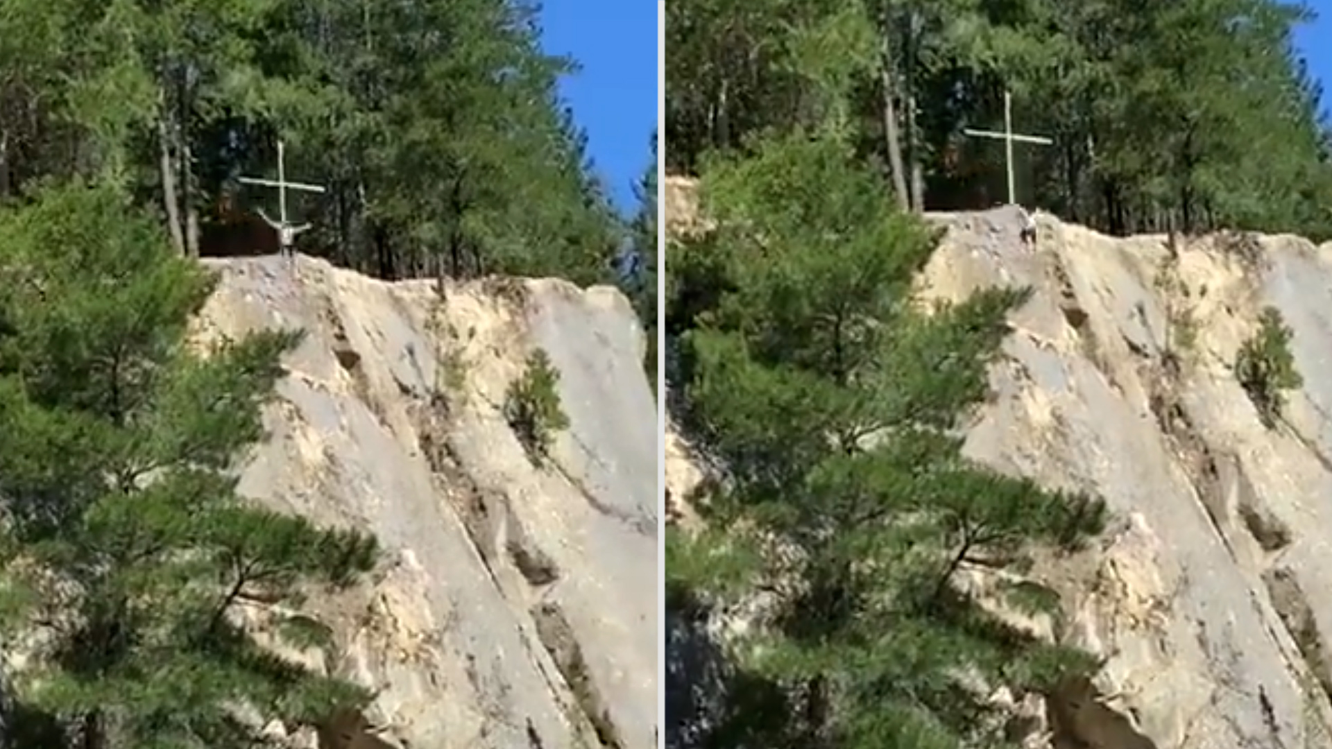 El momento del salto de los jóvenes