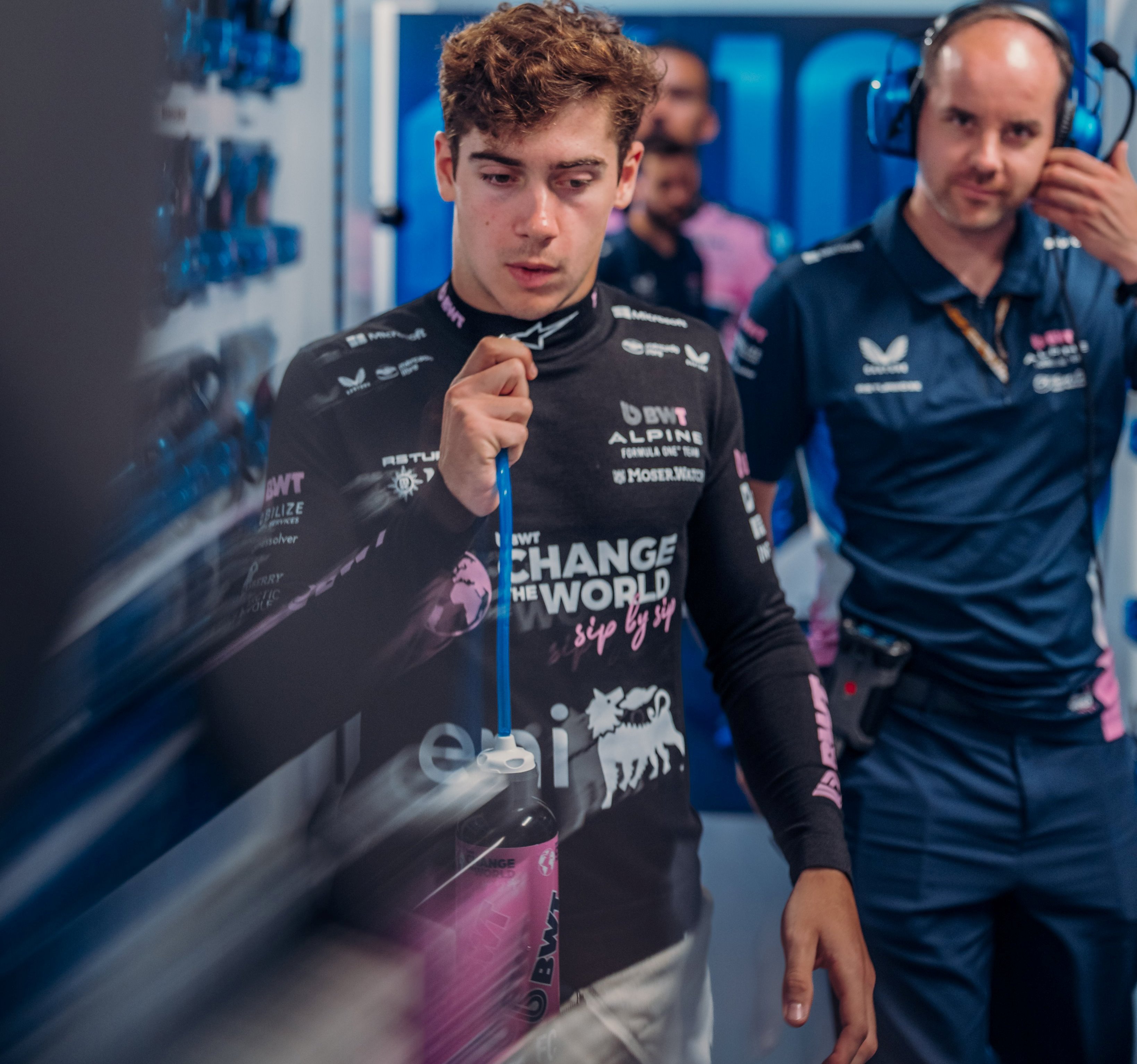 Actitud ganadora y códigos: las señales de evolución de Colapinto, a pesar de correr en el peor auto de la F1 