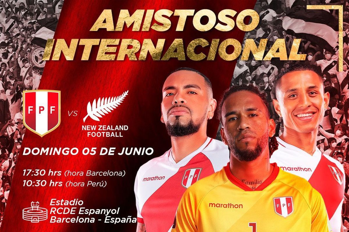 Canales del Perú vs Nueva Zelanda EN VIVO: Partido Preliminar por las Eliminatorias Qatar 2022