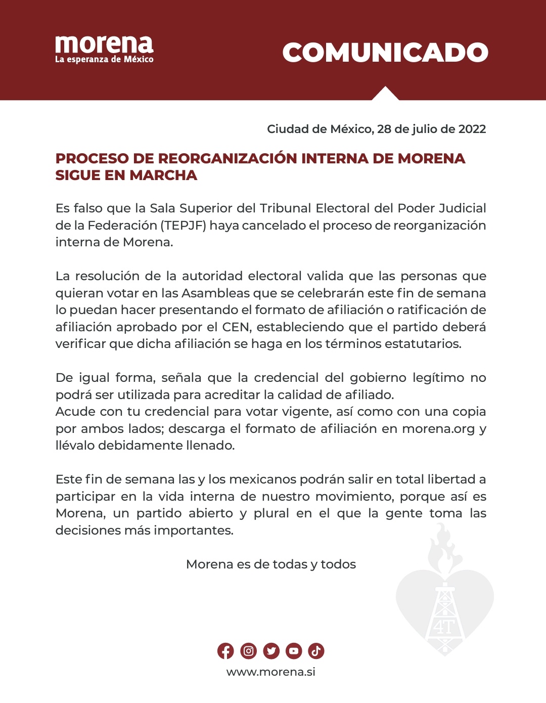 Ricardo Monreal denunció exclusión en elecciones de consejeros de Morena:  “Hay vicios de origen en el proceso” - Infobae
