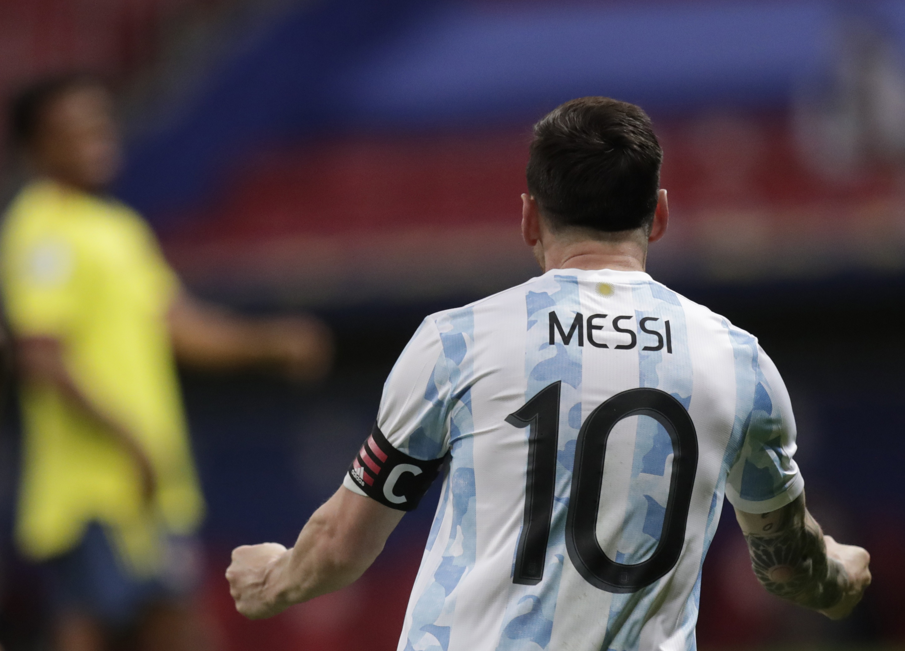 Messi es el máximo anotador de la Albiceleste en torneos oficiales (REUTERS/Ueslei Marcelino)