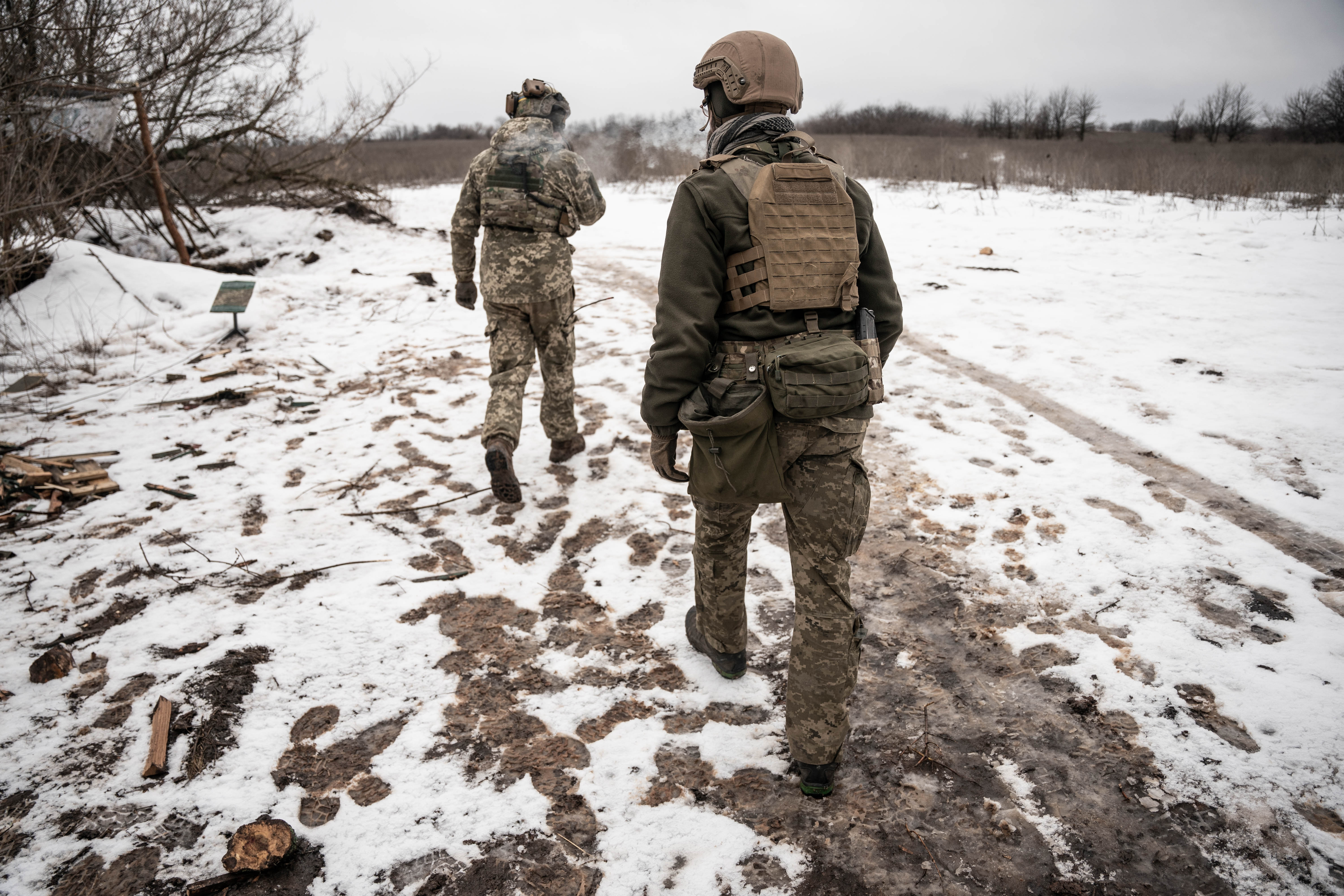 Con la llegada de la primavera, cuando se vaya la nieve de la zona del Donbas, los ucranianos esperan poder hacer su gran ofensiva para recuperar territorio