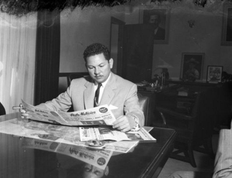 Sánchez Colín fue gobernador del Estado de México de 1951 a 1957 (Foto: Mediateca INAH)