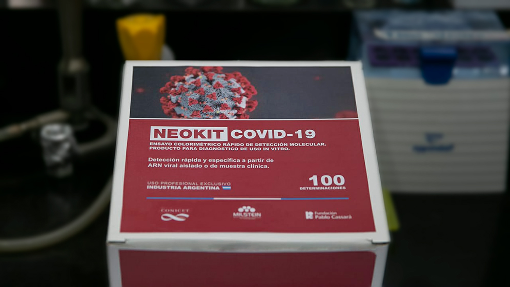 NEOKIT-COVID-19, el test rápido de diagnóstico molecular creado por argentinos para detectar el coronavirus (MinCyT)