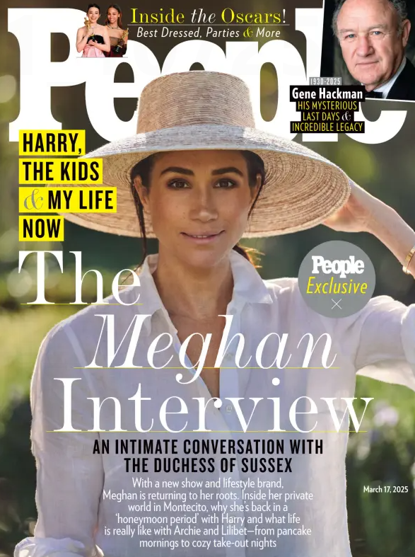 Meghan Markle habló de su vida en California: “De nuevo veo chispas en los ojos de Harry”