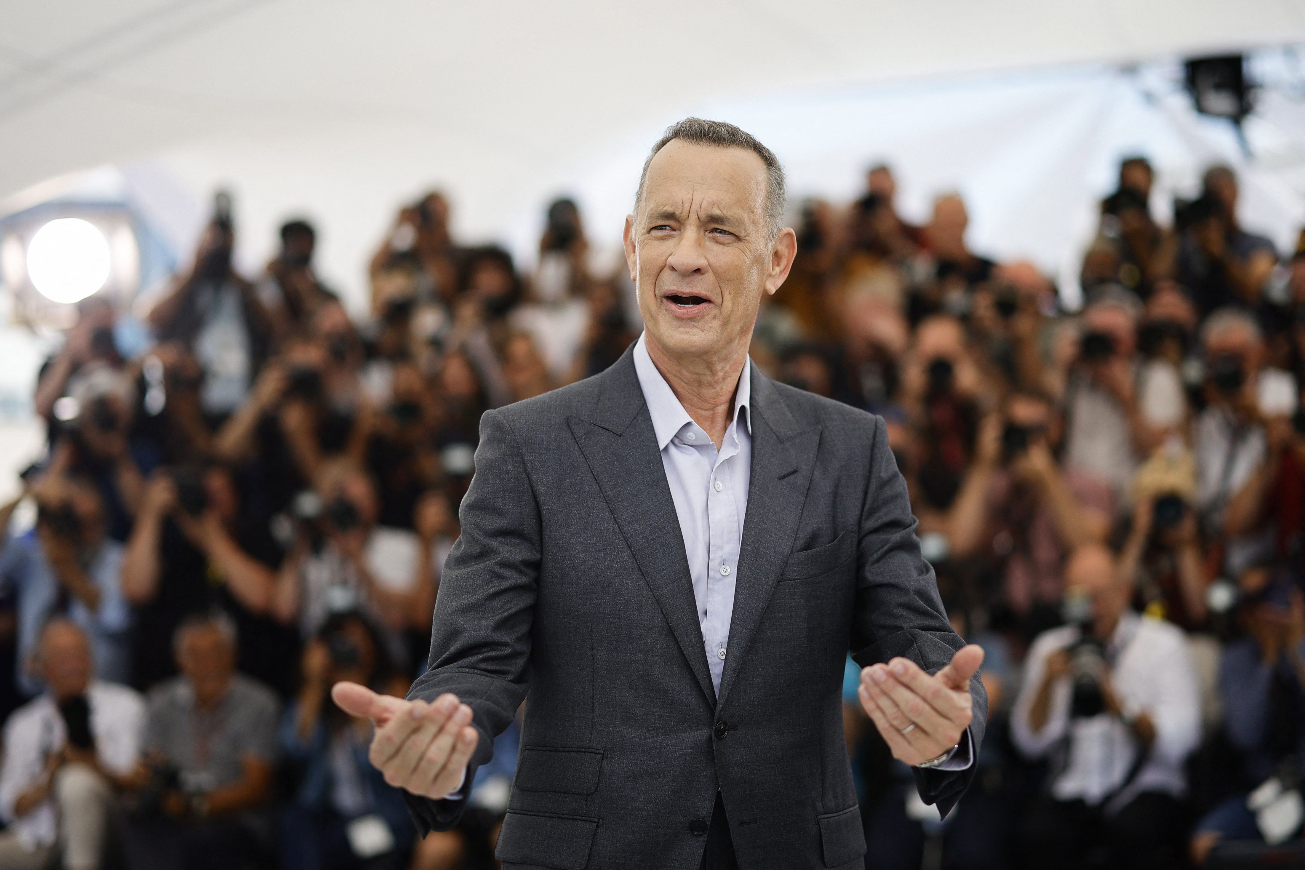 Tom Hanks se estrenó como autor en 2017. REUTERS/Sarah Meyssonnier
