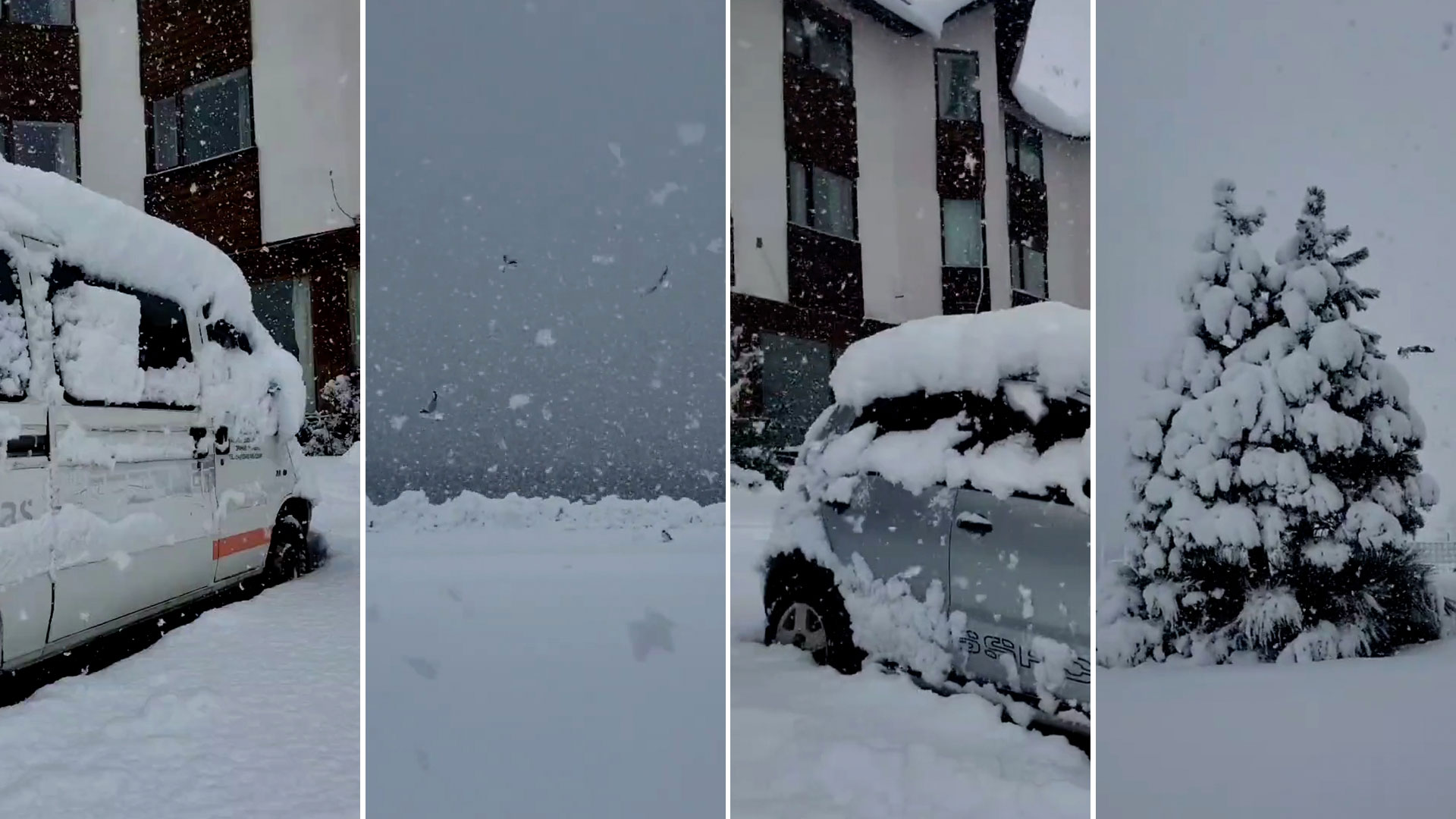 Vecinos de la ciudad neuquina de Caviahue compartieron en redes sociales decenas de videos y fotos de las intensas nevadas, tanto en zonas urbanas como en rutas y paisajes rurales

