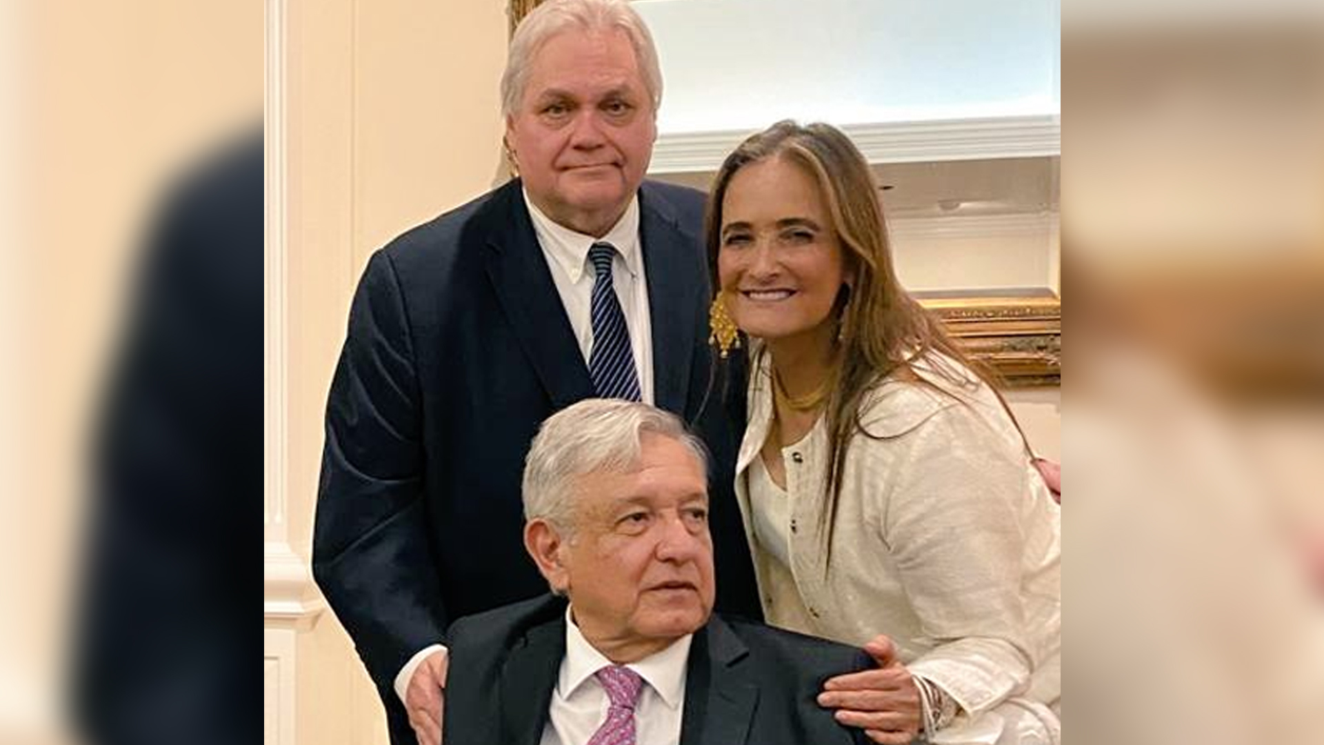 De “Shark Tank México” a la comitiva de López Obrador en EEUU: quiénes son los carismáticos Patricia Armendáriz y Carlos Bremer