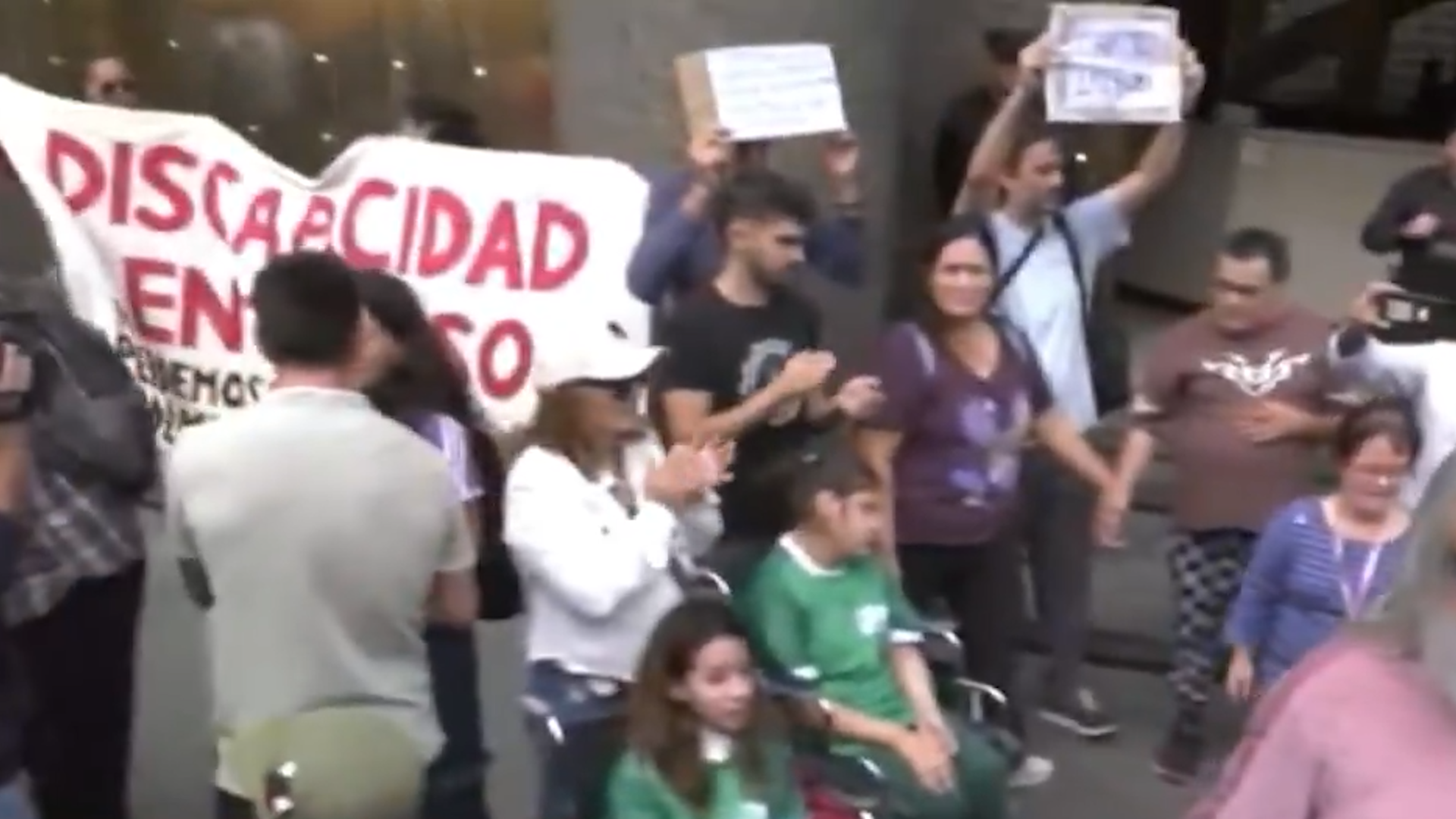 Organizaciones reclamaron en el Ministerio de Econom&iacute;a el cumplimiento de la ley de emergencia en discapacidad