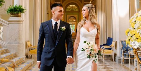 El sorprendente anuncio de Lautaro Martínez y Agustina Gandolfo tras la lujosa boda en Italia