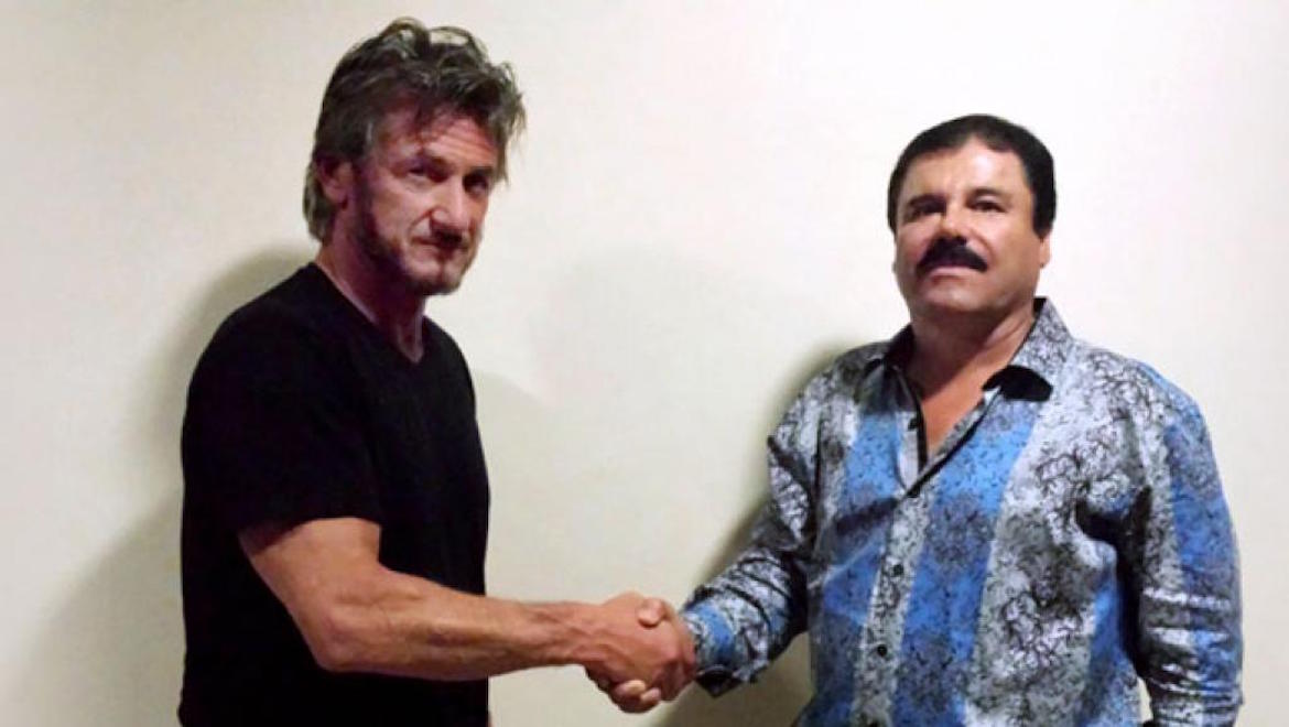 Sean Penn y "El Chapo" Guzmán 
(Foto: Archivo)