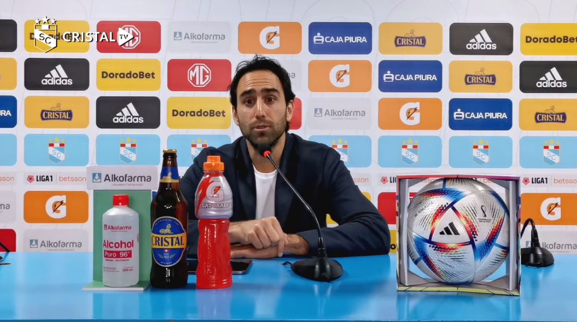 Presidente de Sporting Cristal habló de todo: su viaje con Perú, la salida de ‘Canchita’ Gonzáles y la propuesta por Jhilmar Lora