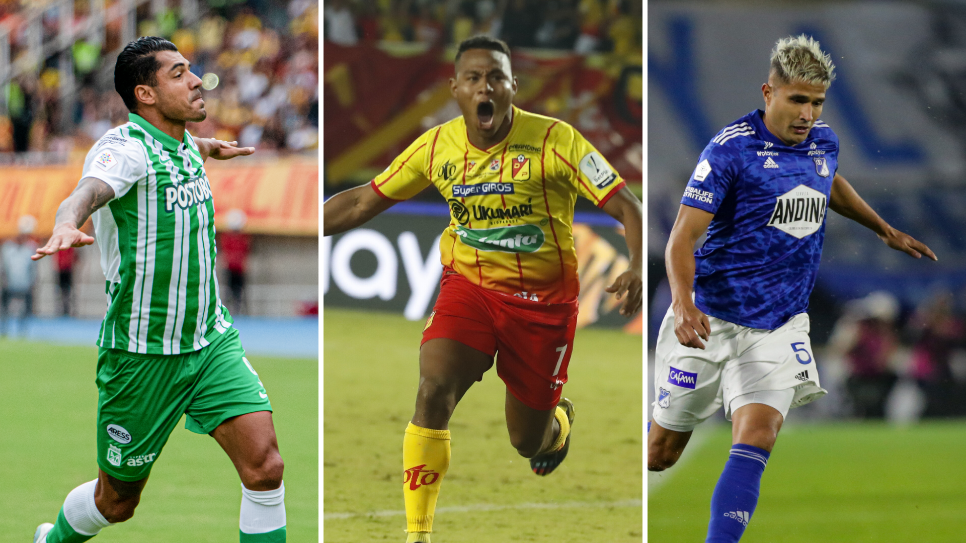 Estos son los grandes retos de los  campeones colombianos.  Fotos: Colprensa