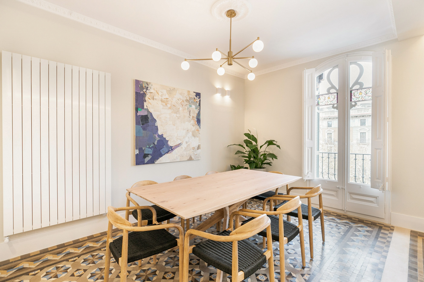 Departamento que se alquila en Barcelona donde el precio por m2 oscila en los €18 por mes