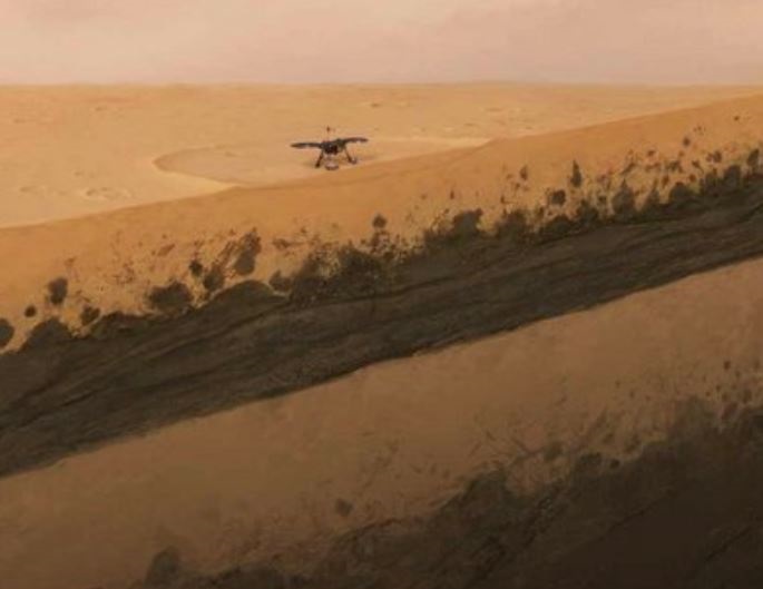 InSight logró captar más de 1.300 sismos y terremotos en Marte (Europa Press)