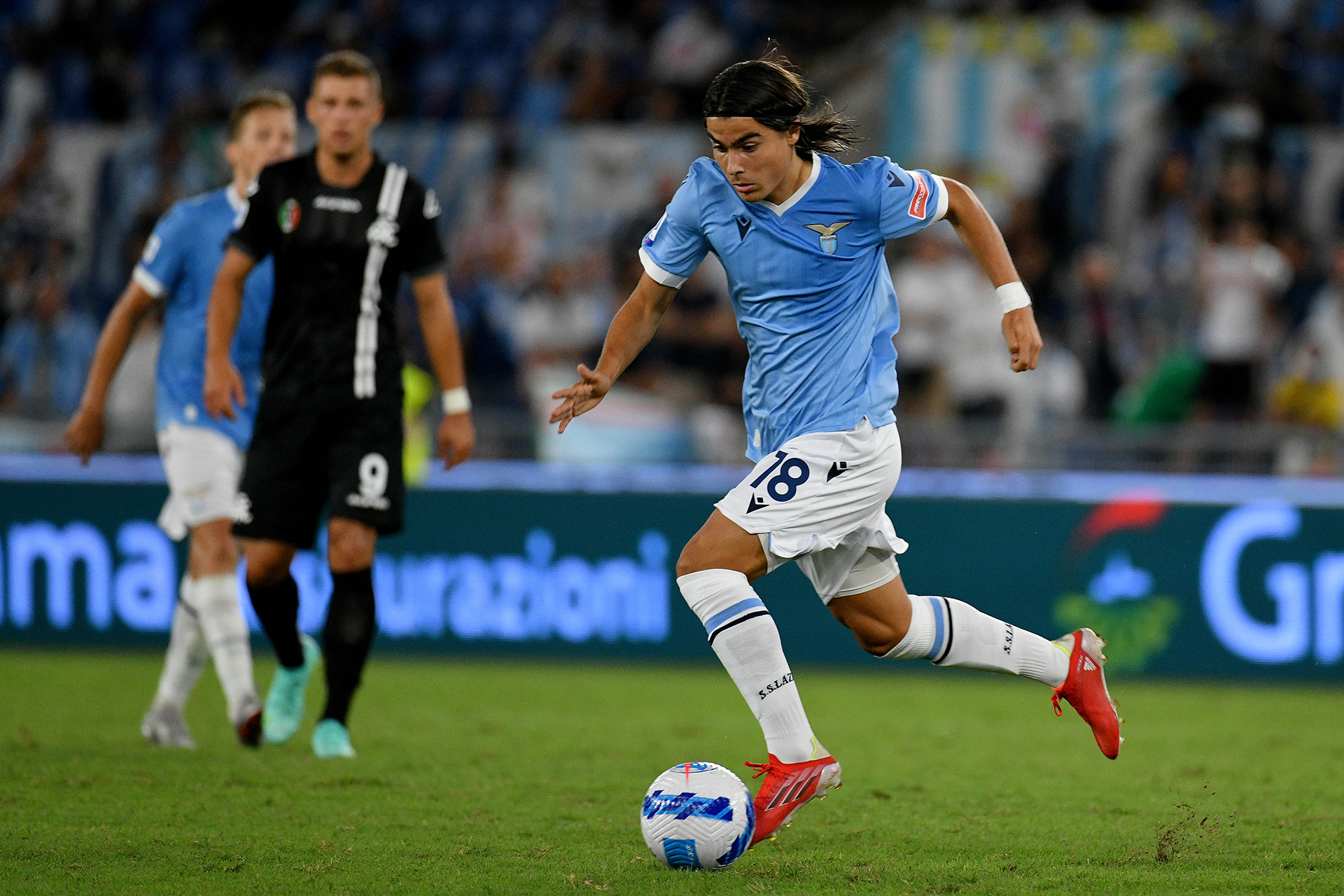Luka Romero emigró a Lazio tras su debut en Mallorca (Foto: Marco Rosi/Getty Images)