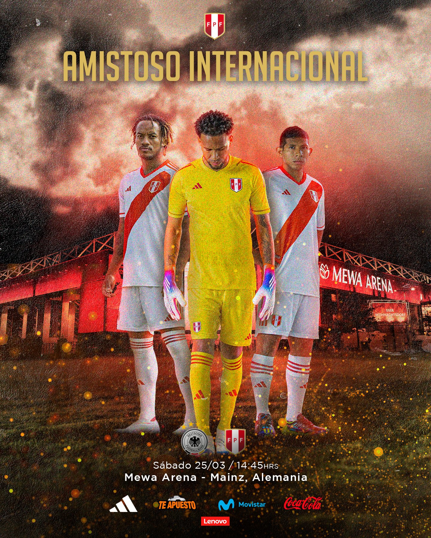 Perú vs Alemania: día, hora y estadio del partido amistoso.