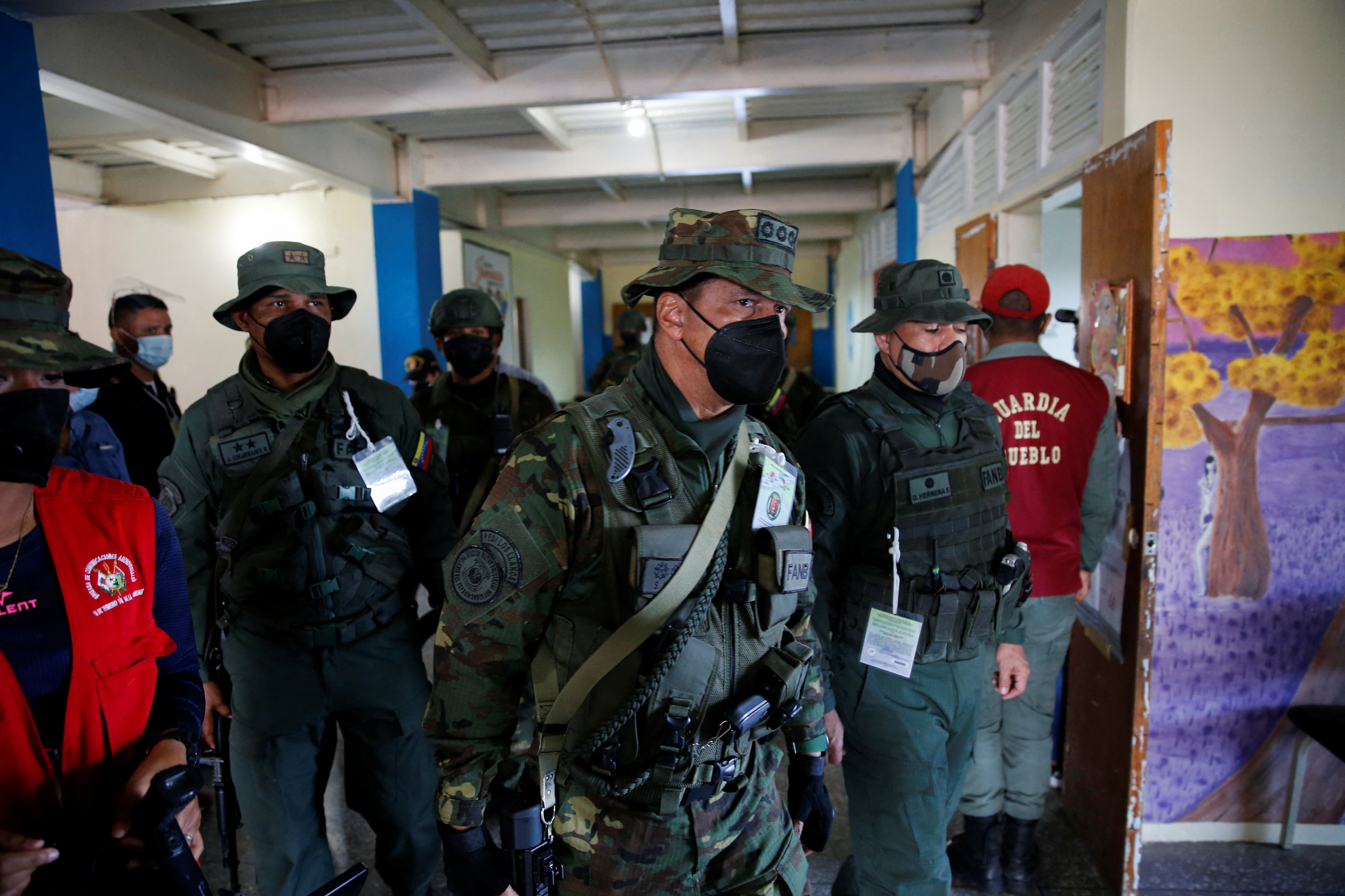 La oposición denunció que la dictadura chavista desplegó un amplio operativo militar en Barinas (REUTERS/Leonardo Fernandez Viloria)