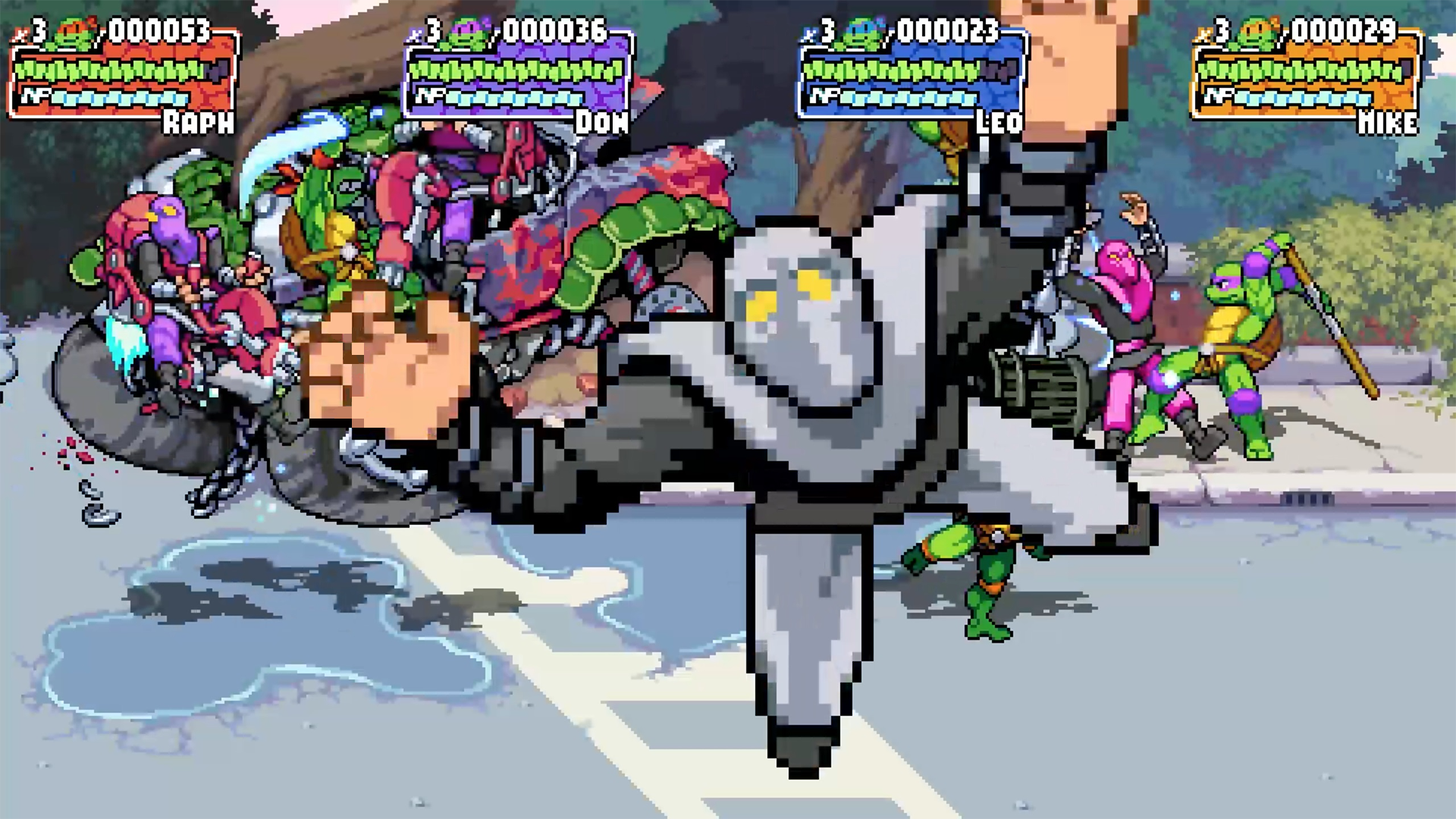 Desde lo visual a lo jugable, TMNT: Shredder's Revenge está cargado de homenajes, easter eggs y referencias (Foto: Tribute Games)