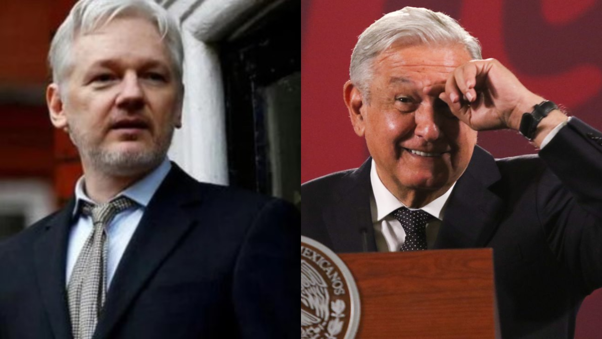 La oposición se burló del presidente por los hackeos a la Sedena y el apoyo que ha mostrado al periodista y activista Julian Assange, fundador de WikiLeaks. (Fotos: Reuters | Cuartoscuro)
