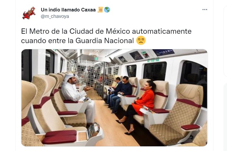 La Guardia Nacional llegó al Metro de la CDMX y usuarios reaccionaron con  memes - Infobae
