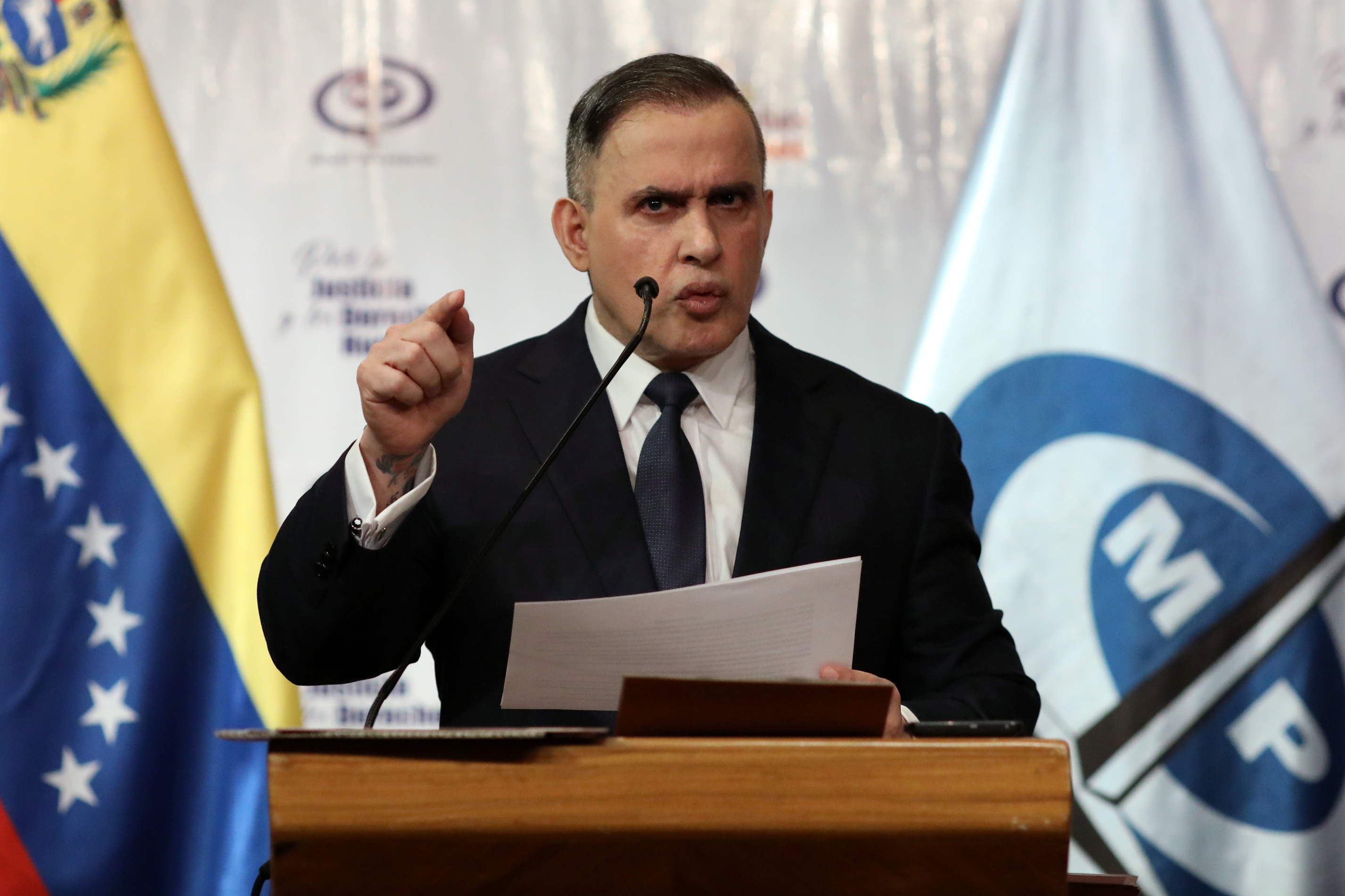Tarek William Saab, fiscal general del régimen venezolano (REUTERS/Manaure Quintero)