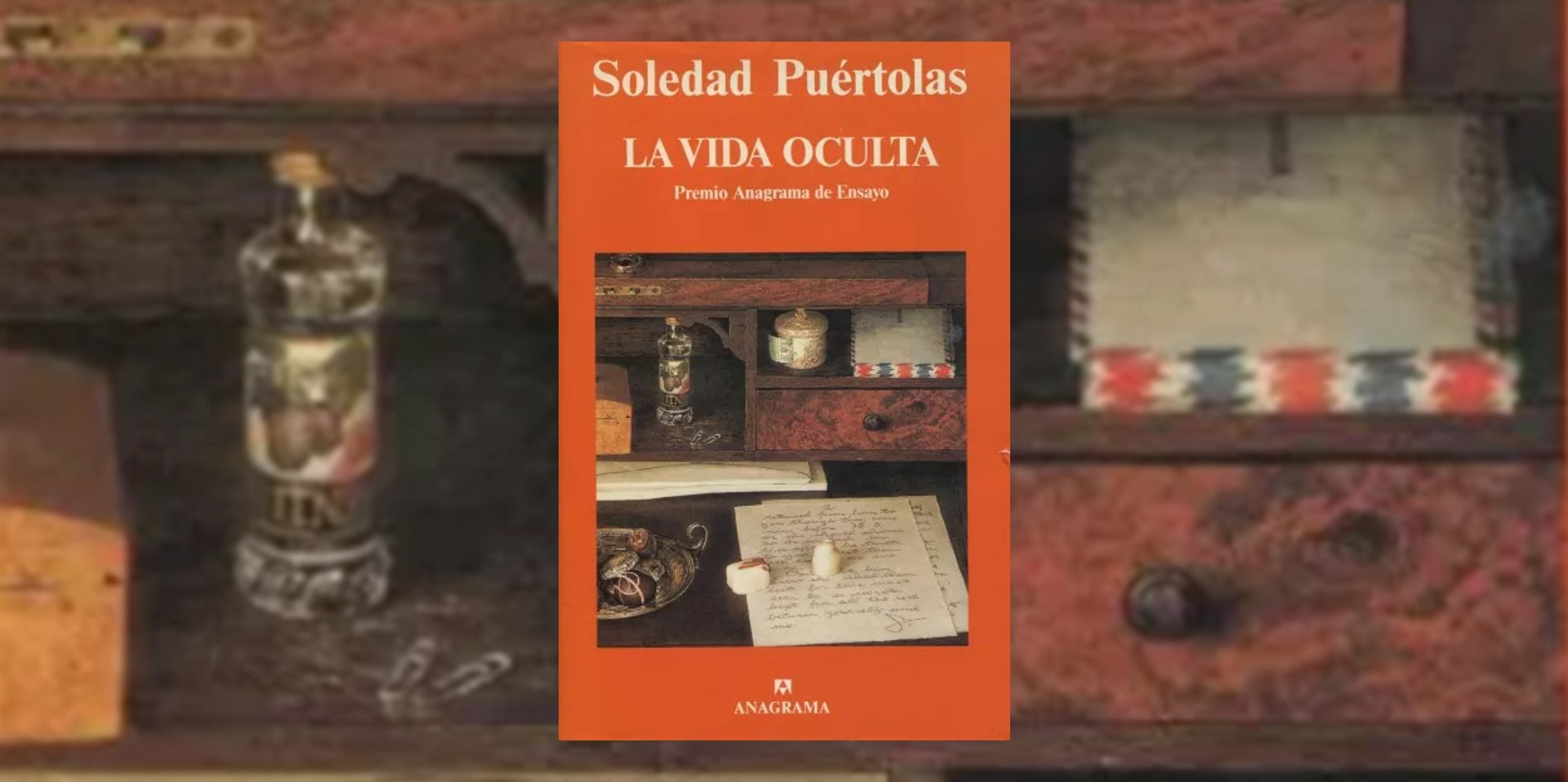 Portada del libro "La vida oculta", de Soledad Puértolas. (Anagrama).
