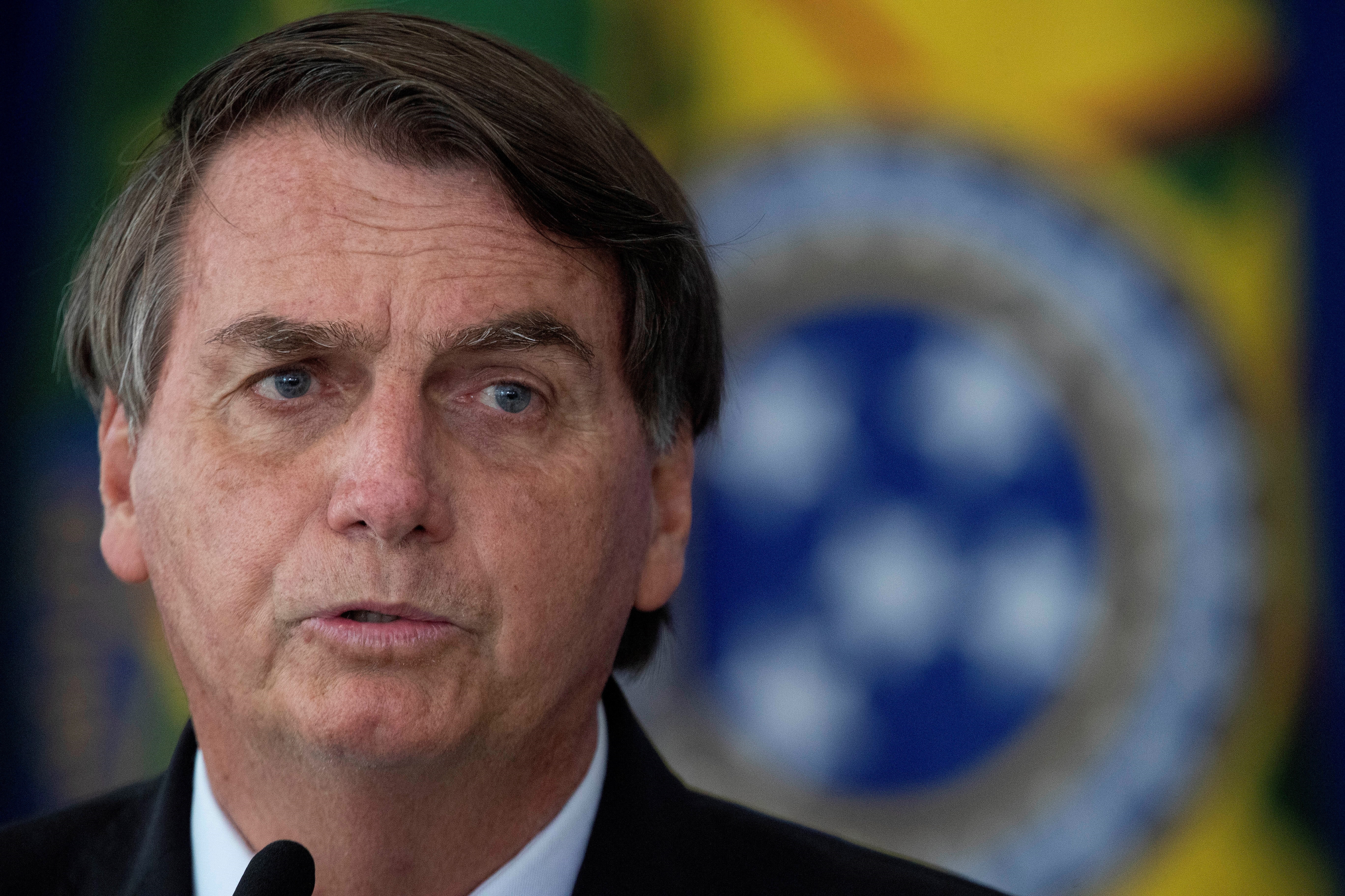El presidente de Brasil, Jair Bolsonaro (EFE/Joédson Alves)