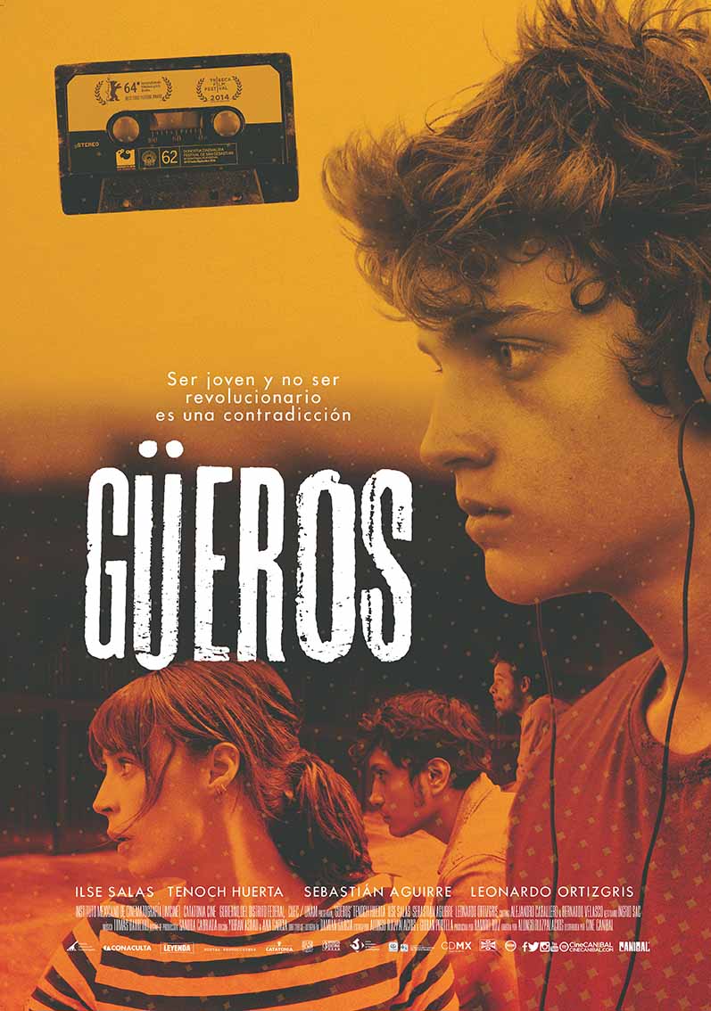 The film Güeros stars Ilse Salas and Tenoch Huerta.  (Photo: UNAM.ORG)
