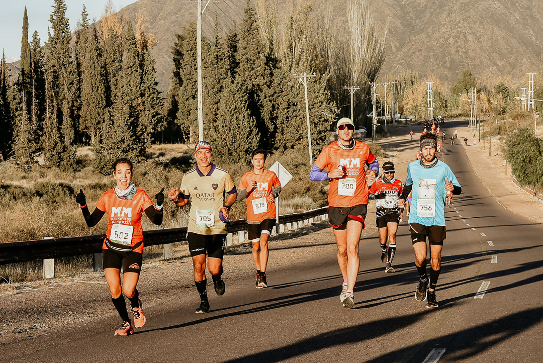 La carreras son una gran oportunidad para viajar. Por ejemplo, en la última edición de la Maratón de Mendoza, más de la mitad de los participantes no eran residentes de la ciudad (Foto: Maratón Mendoza)