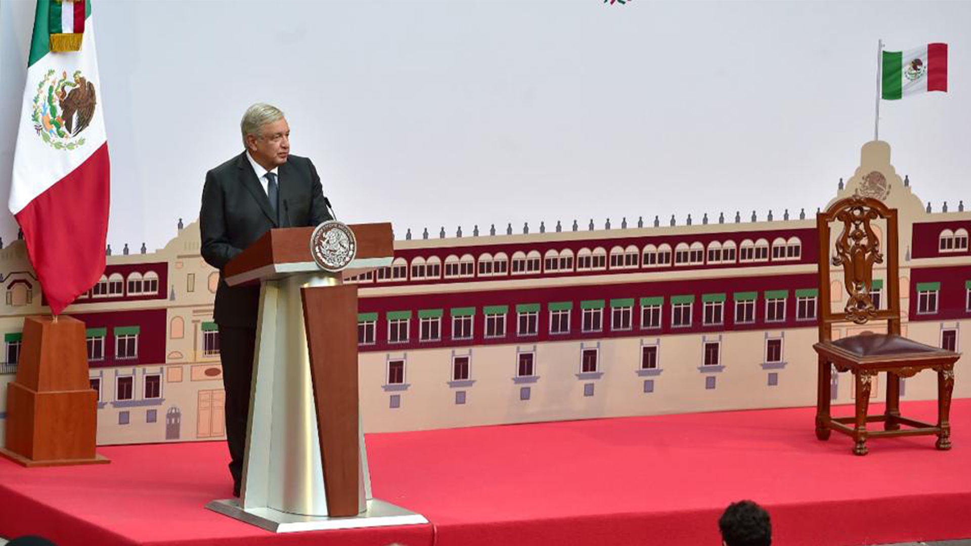 El presidente dio el informe anual a pesar de la pandemia por Coronavirus (Foto: Presidencia)