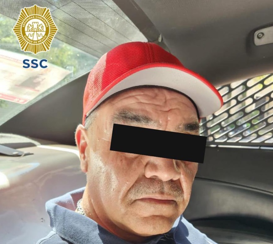 La captura del familiar de Caro Quintero fue informada en redes sociales por la SSC
(Foto: SSC)