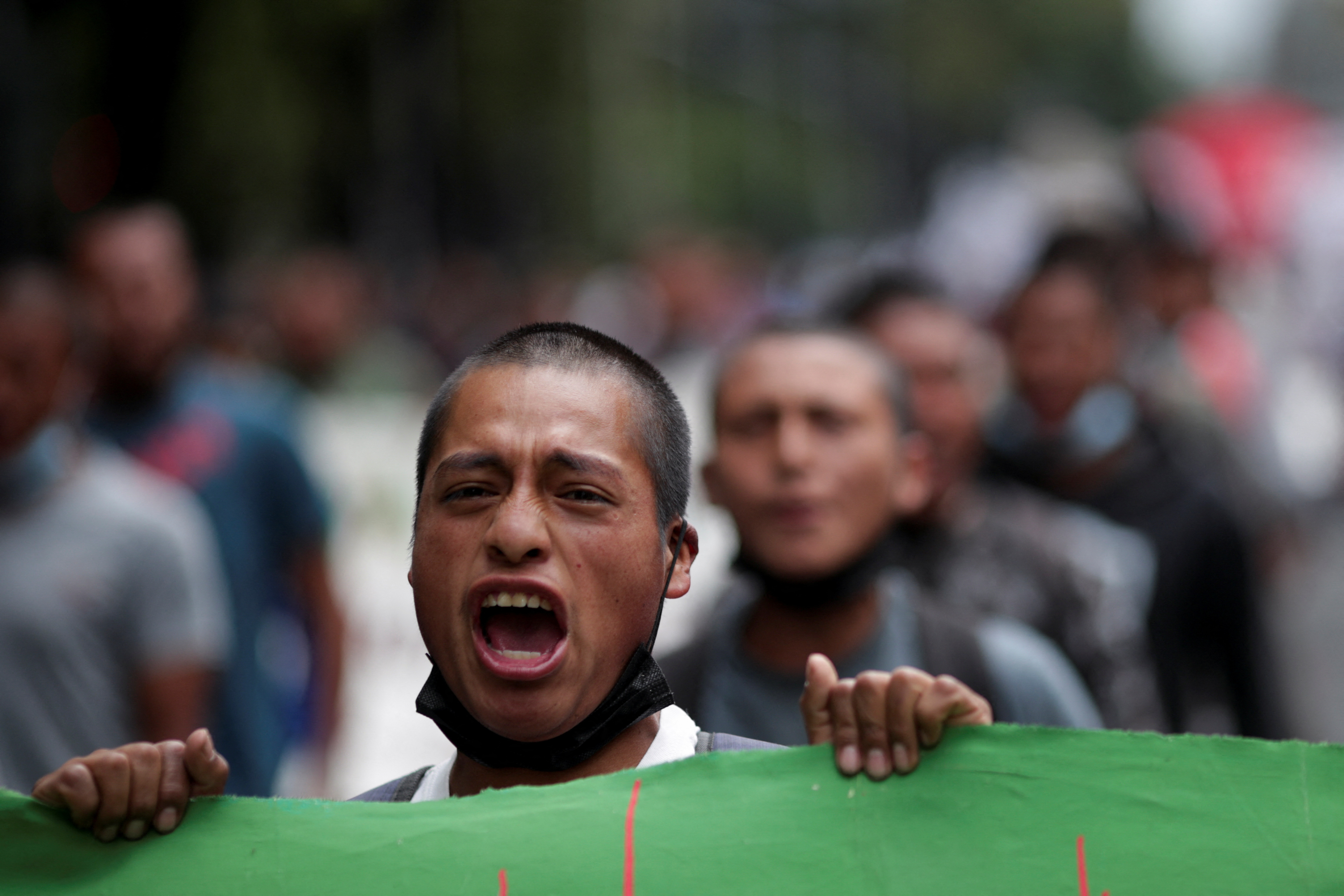 Después de casi ocho años, las familias de los 43 normalistas de Ayotzinapa no han obtenido justicia. Foto: REUTERS/Henry Romero