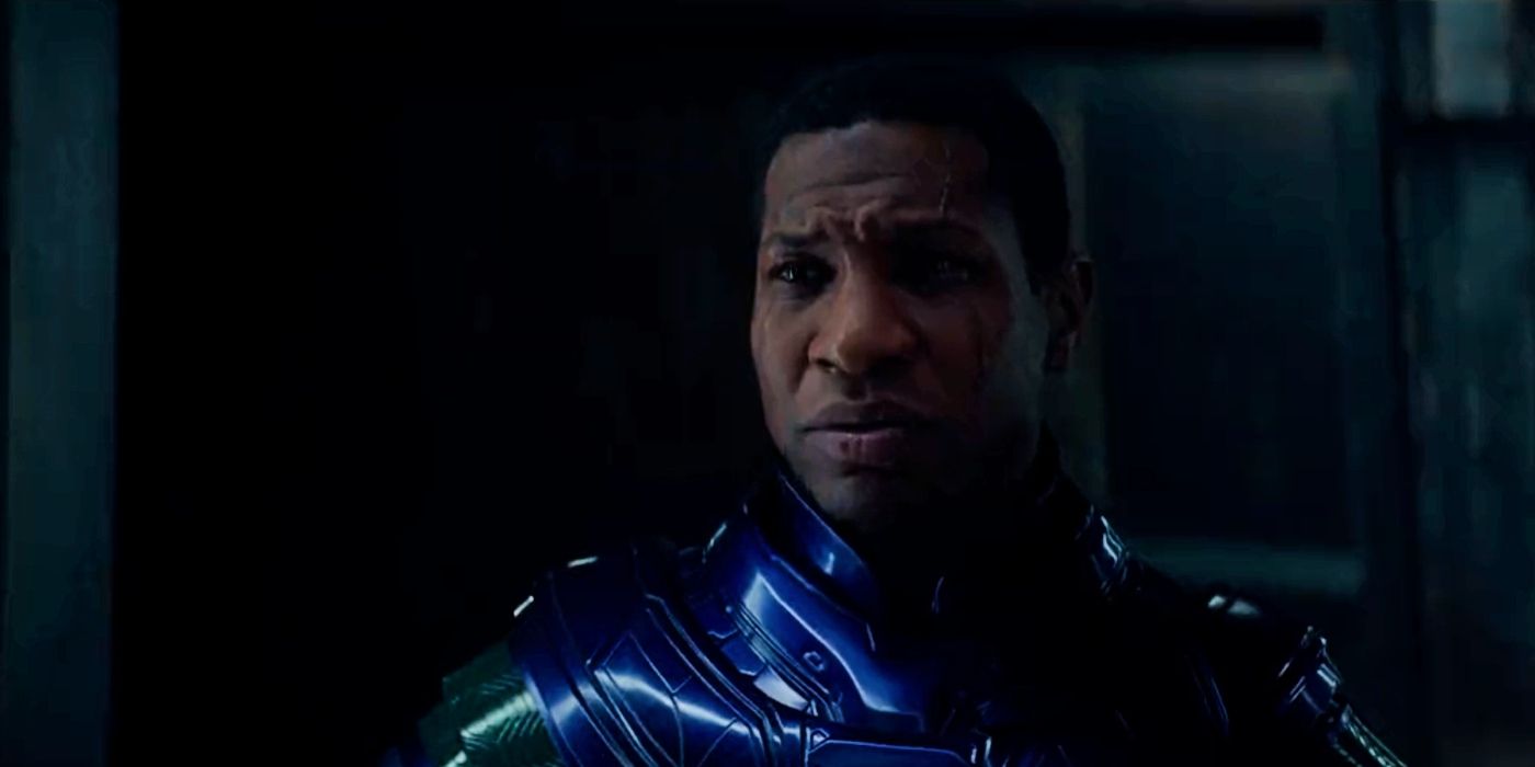 Jonathan Majors as Kang: The Conqueror, in the first preview of "Ant-Man and the Wasp: Quantumania"