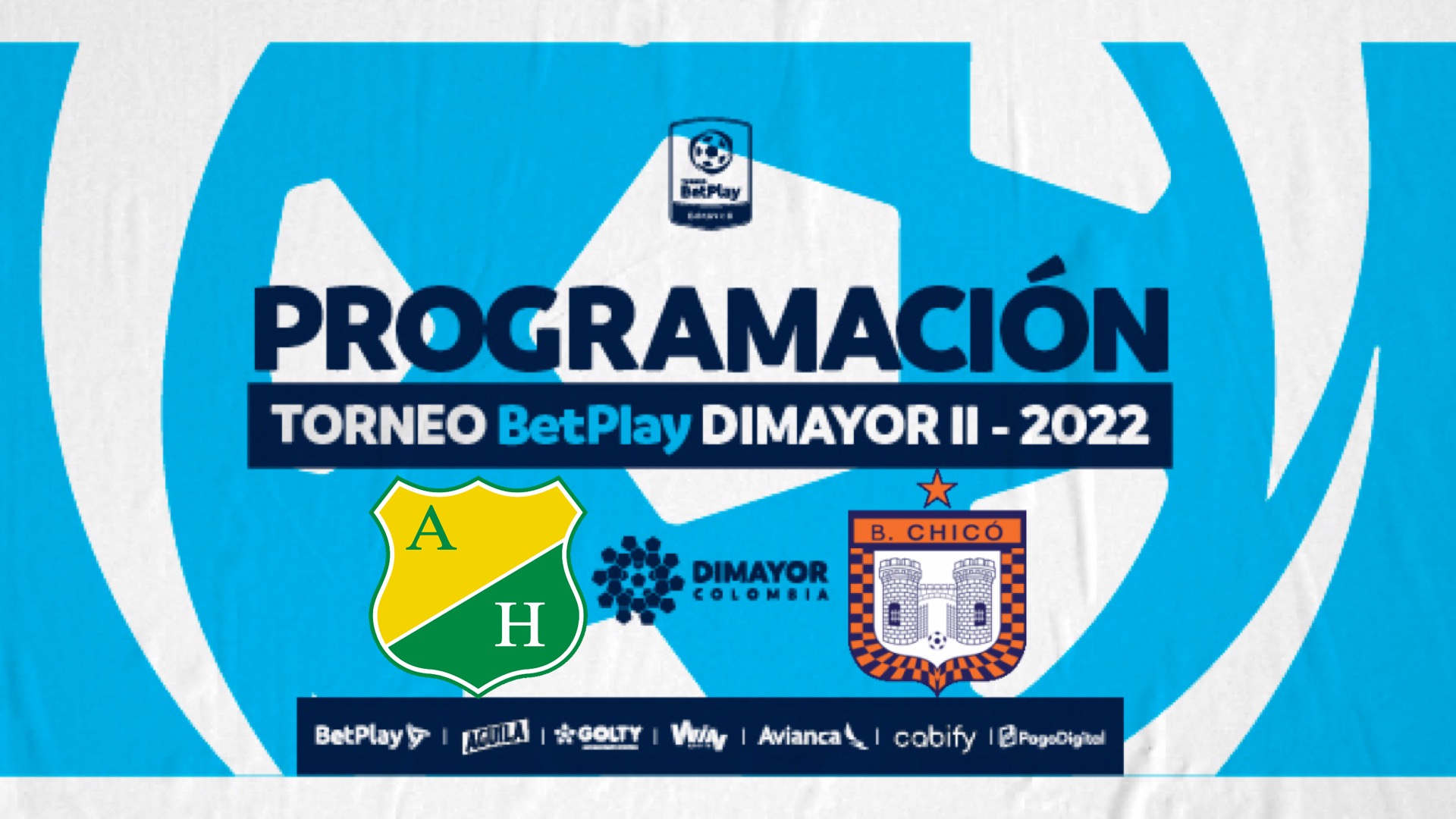 Programación de las finales de la segunda división en Colombia en 2022 / (Dimayor)