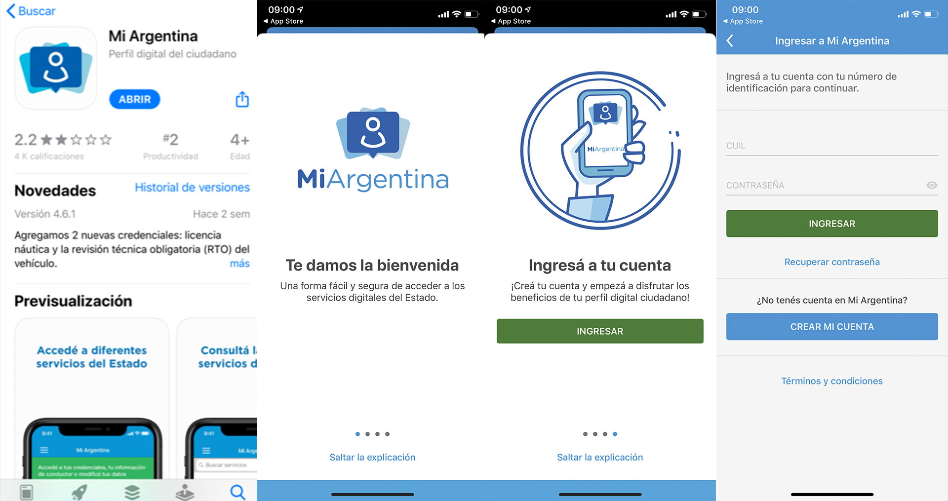 Se puede acceder al  DNI digital a través de la app Mi Argentina siguiendo ciertos pasos para validar la identidad del usuario.