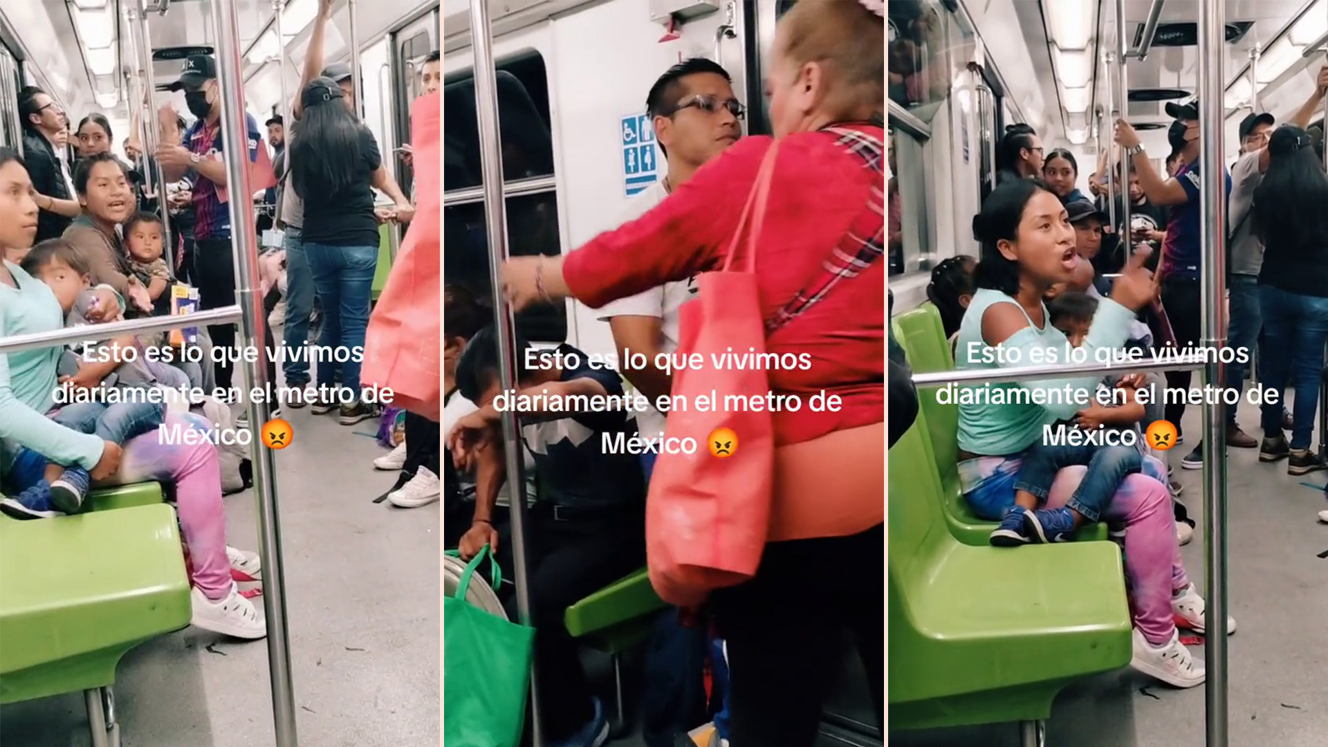 Línea 9: mujeres protagonizaron discusión por amamantar a un bebé en el Metro