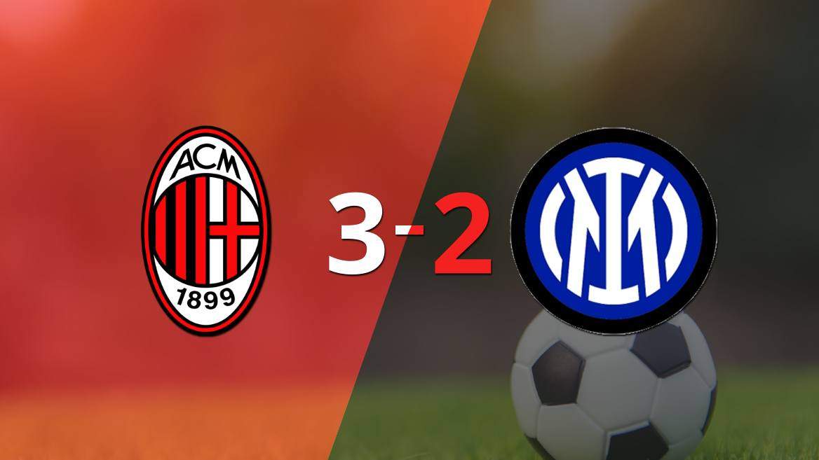 Milan ganó el &quot;Derby della Madonnina&quot; con doblete de Rafael Leão