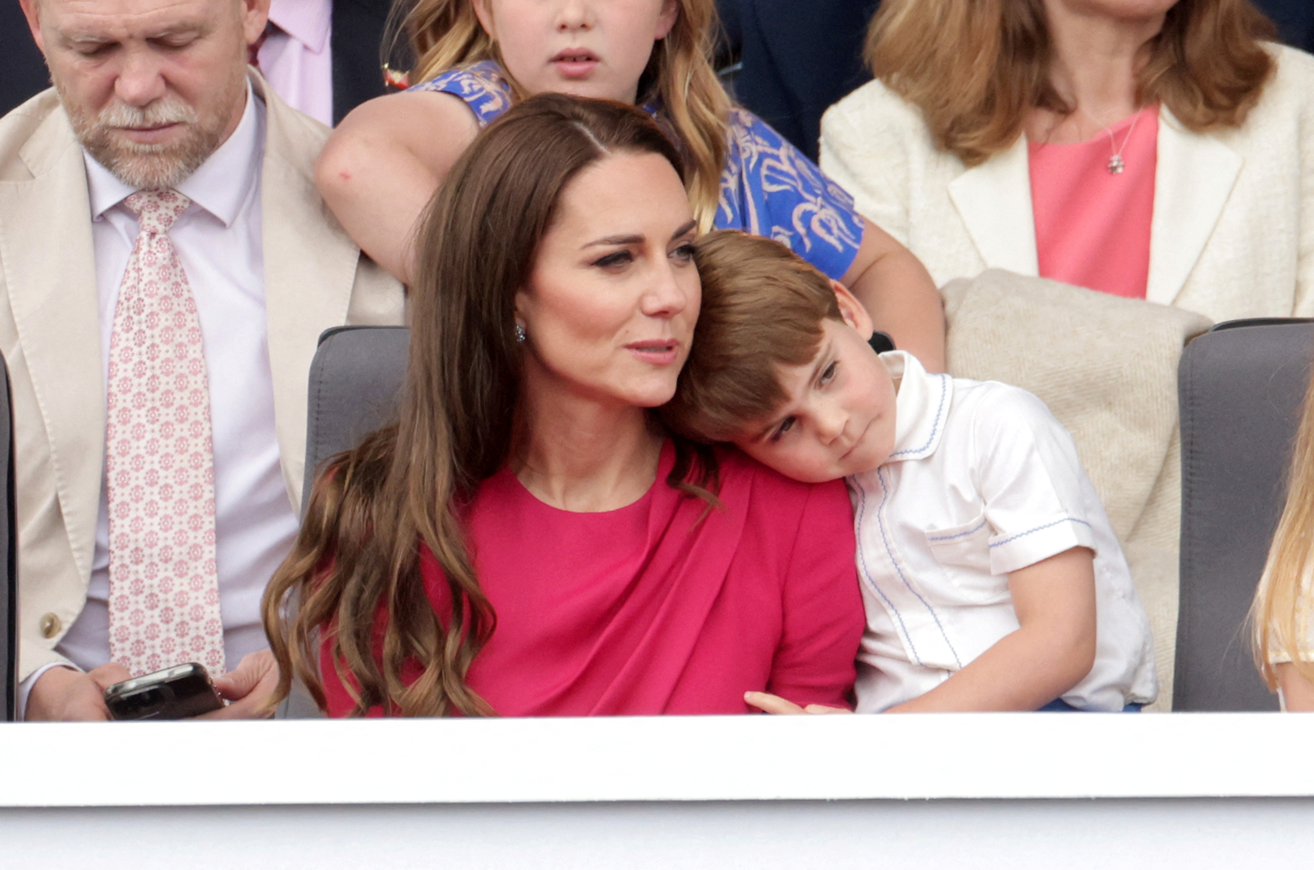 Louis es el más pequeño d elos hijos de Kate y el prínicpe William. 