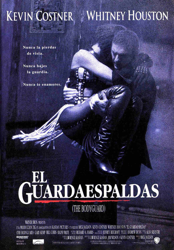 El Guardaespaldas recaudó más de 400 millones de dólares en todo el mundo. En Estados Unidos fue la segunda película más taquillera de 1992. Un secreto: la mujer del afiche no es Whitney Houston, sino su doble