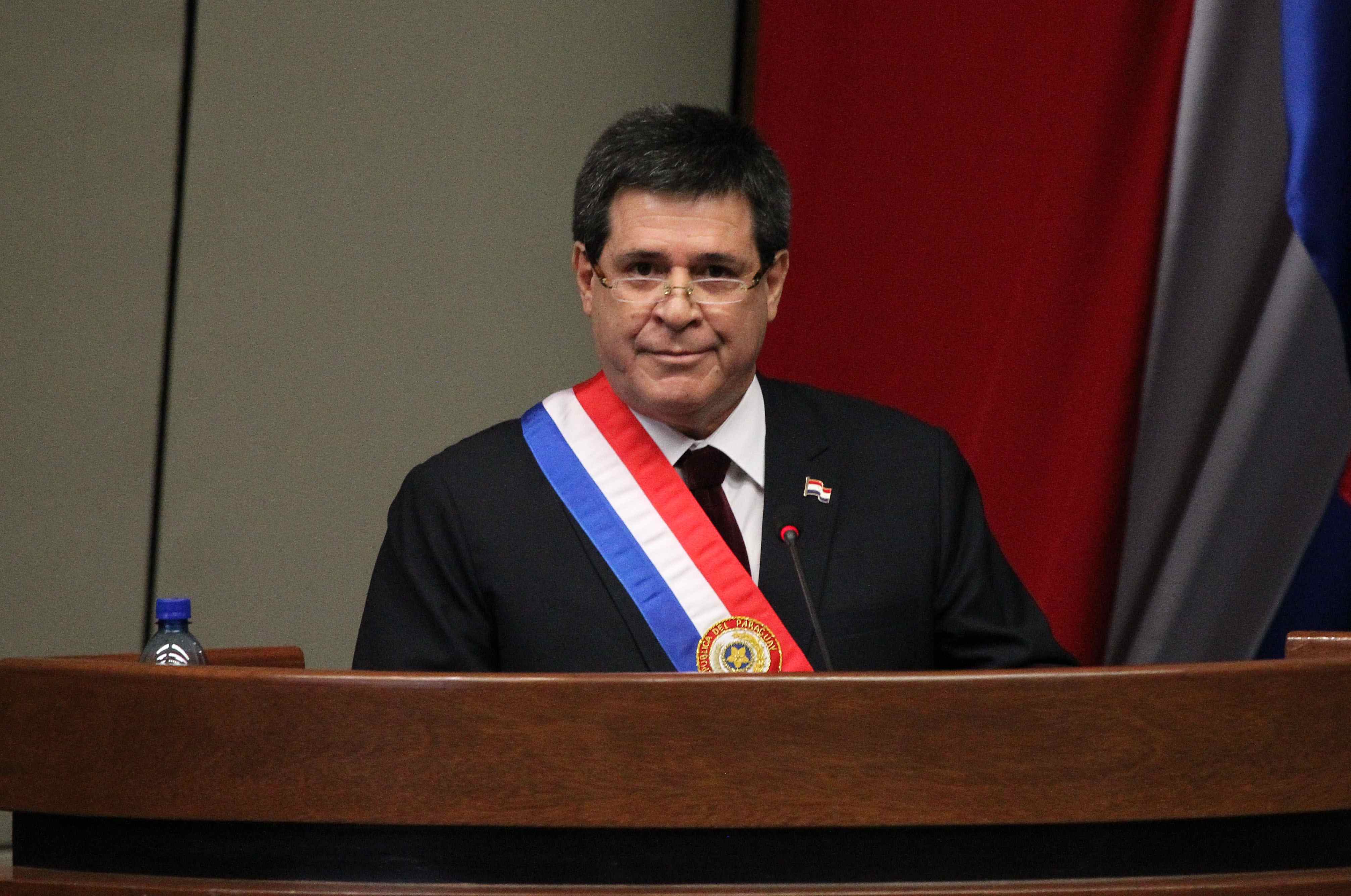El ex presidente de Paraguay Horacio Cartes, en una fotografía de archivo. EFE/Andrés Cristaldo Benítez
