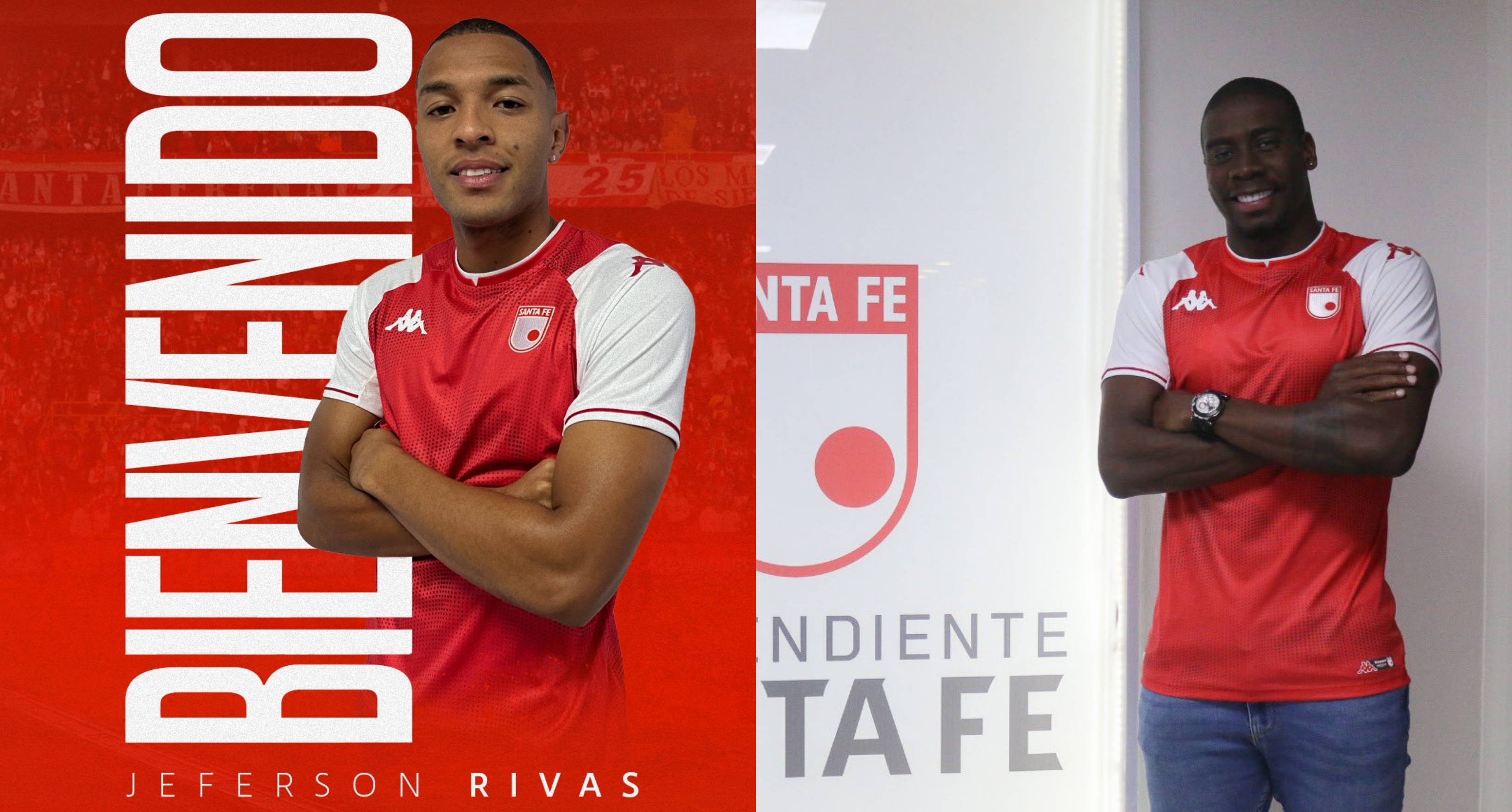 Un delantero y un defensor, los refuerzos que confirmó Independiente Santa Fe para el segundo semestre del 2022