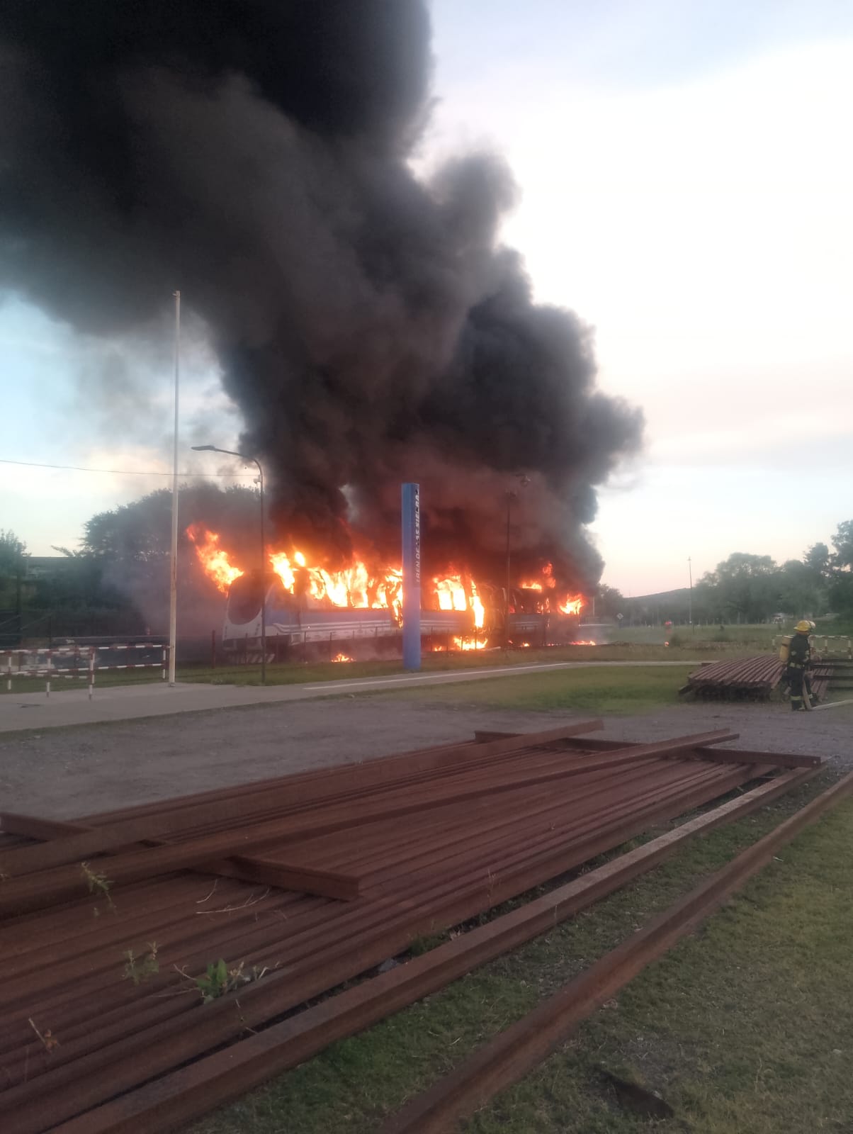En pleno viaje, se incendiaron dos vagones del Tren de las Sierras de Córdoba