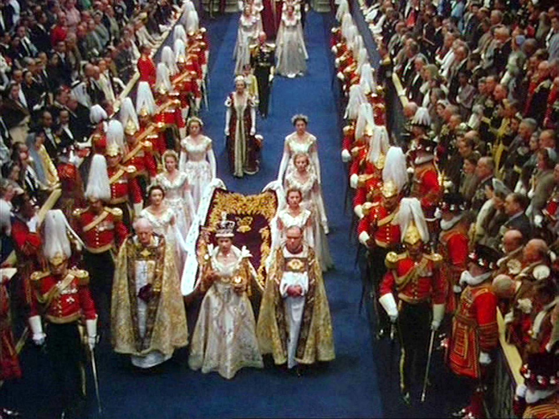 La coronación de la Reina Isabel II