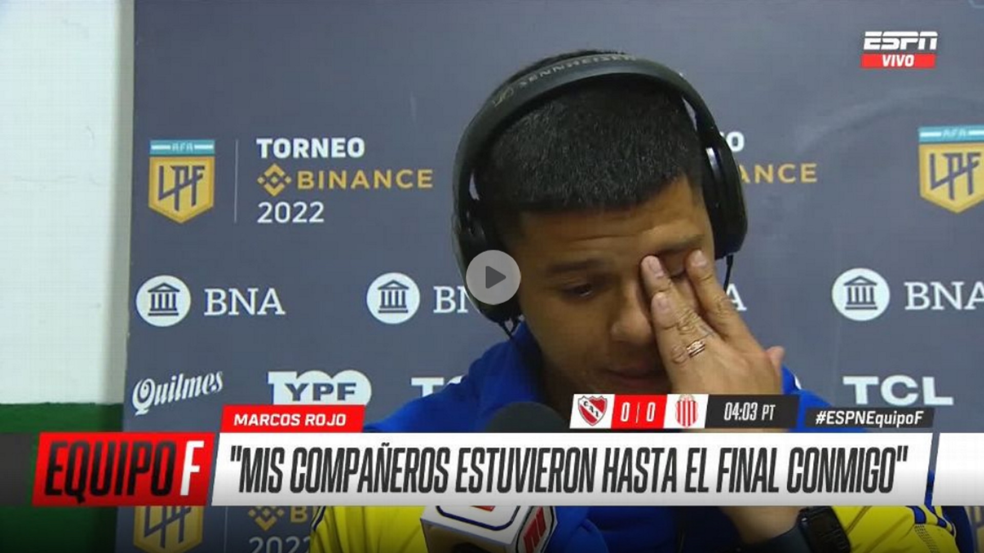El llanto de Marcos Rojo al hablar de su lesión en el triunfo de Boca Juniors y por qué teme el peor diagnóstico