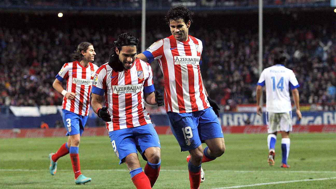 Diego Costa jugó con el Atlético de Madrid en dos etapas de su carrera (Foto: AP)
