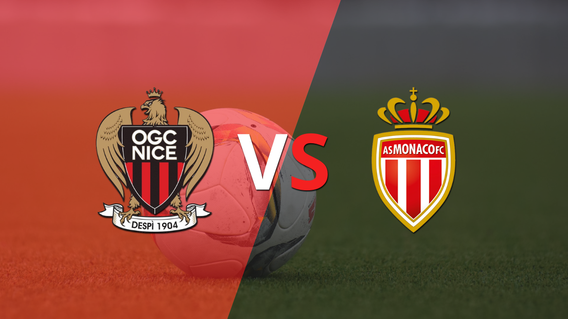 Nice y Mónaco igualaron por 2 en un vibrante partido